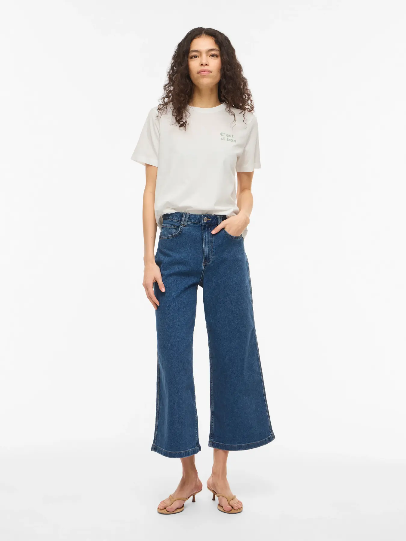 T-shirt SYBILLA Vila Snow White 2