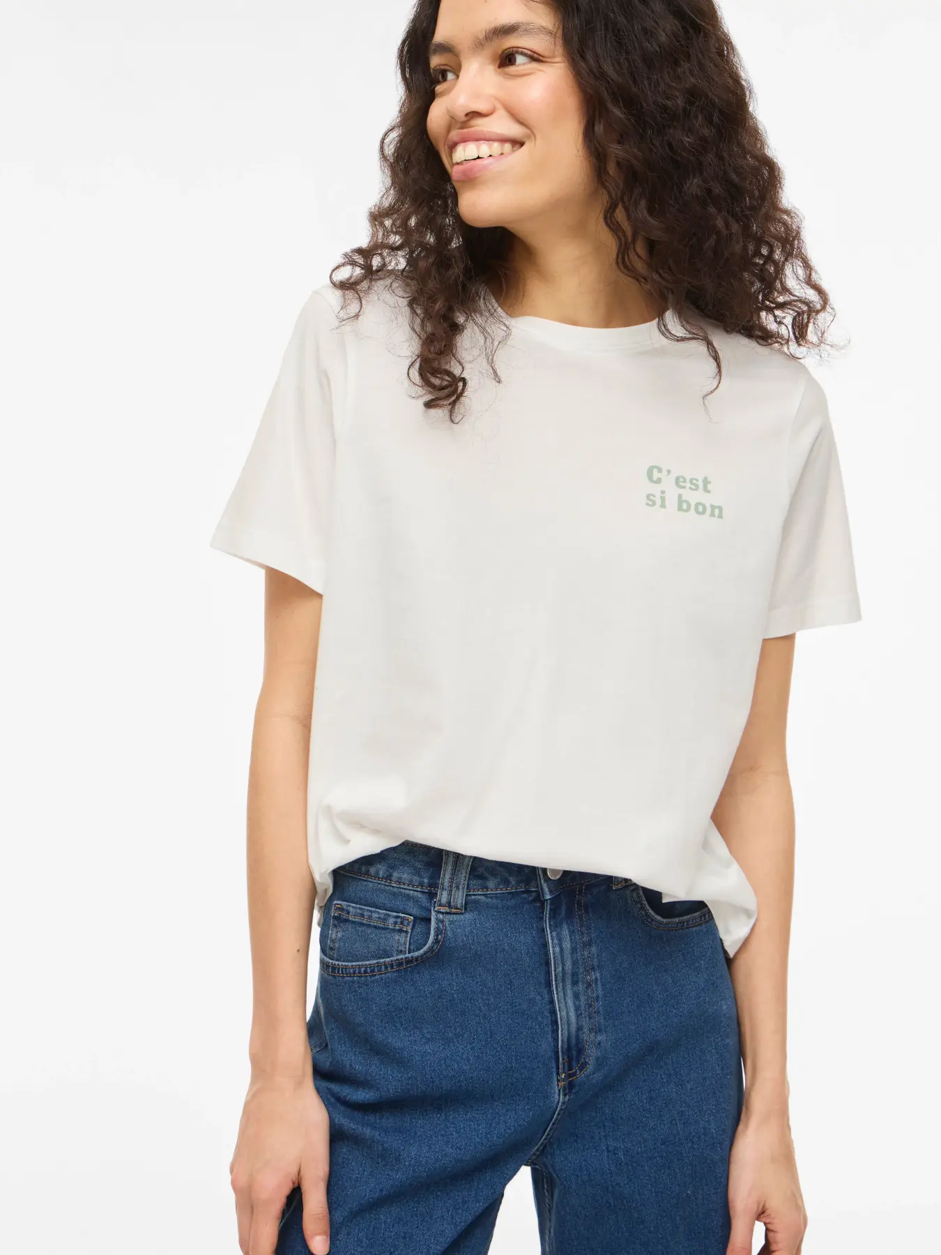 T-shirt SYBILLA Vila Snow White 4