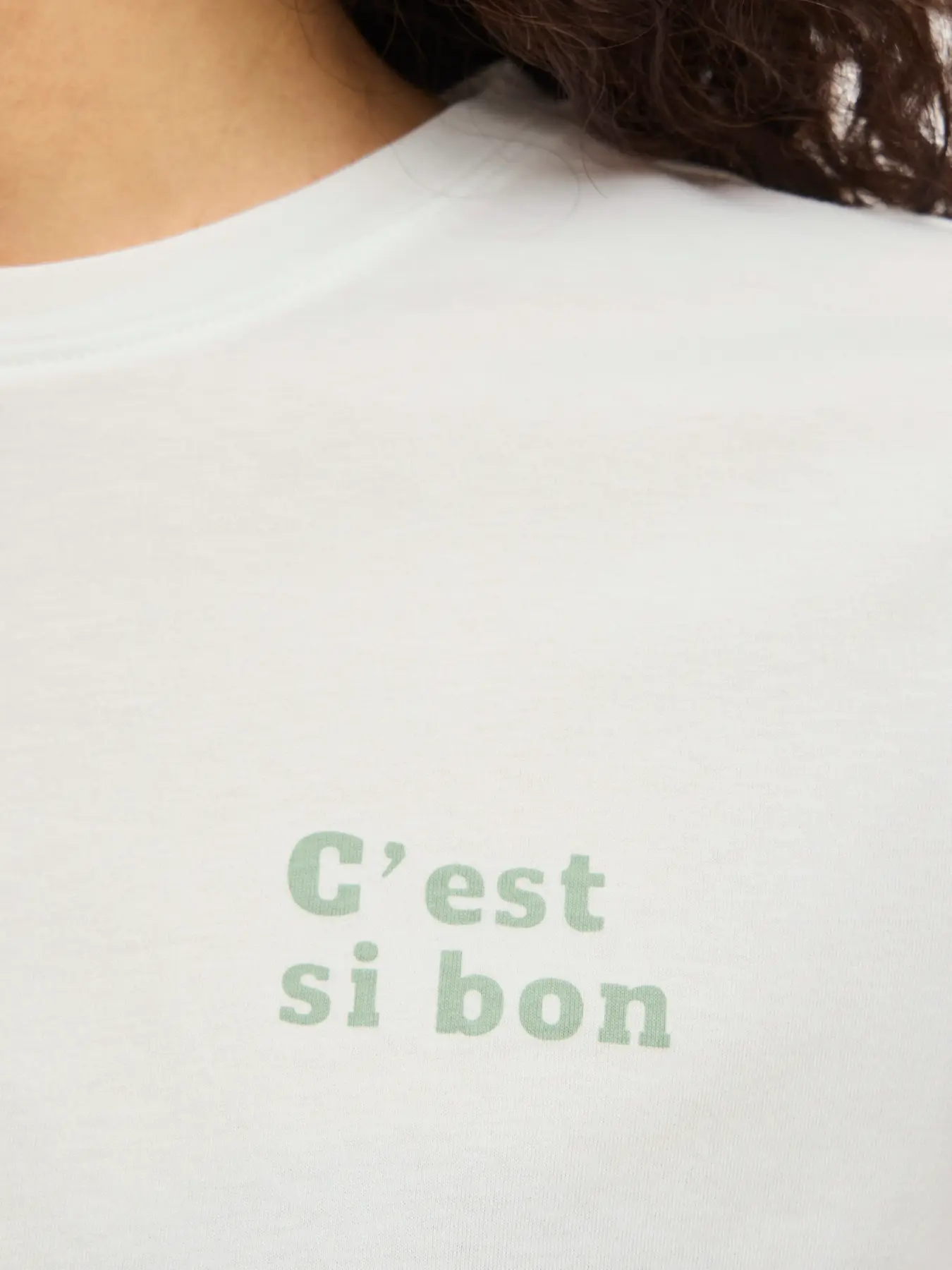 T-shirt SYBILLA Vila Snow White 1