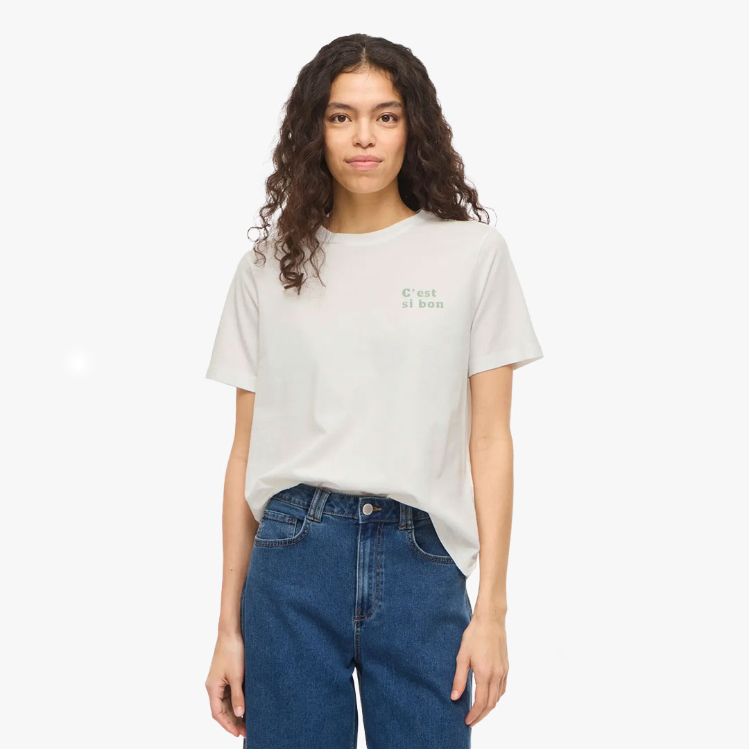 T-shirt SYBILLA Vila Snow White 0