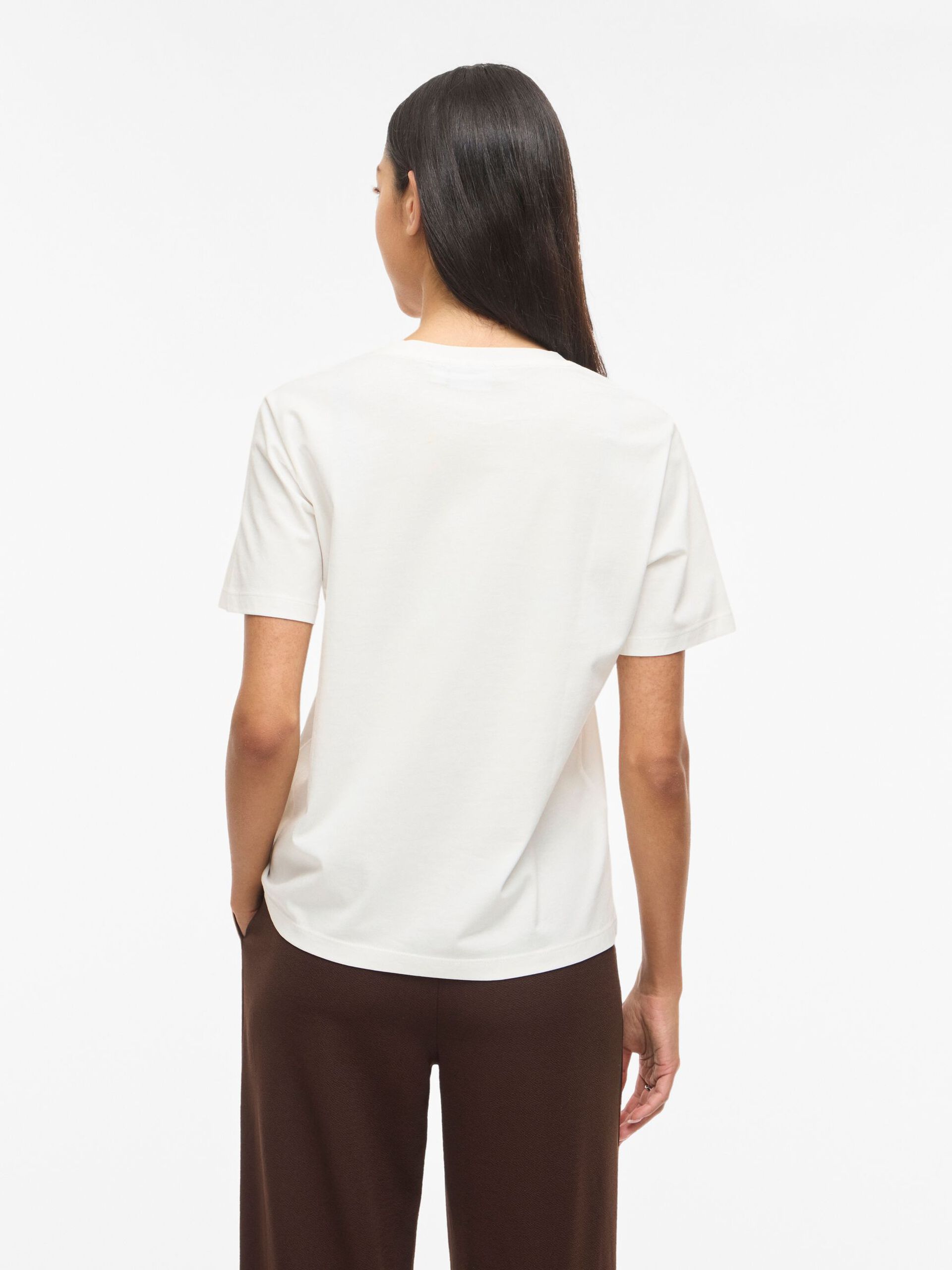 T-shirt SYBILLA Vila Chocolat 4