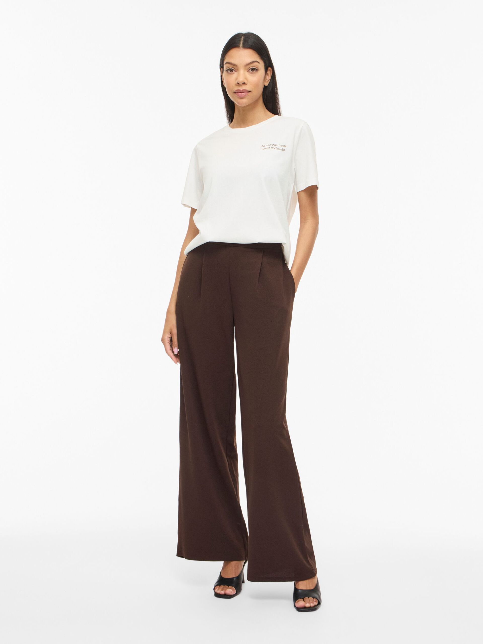 T-shirt SYBILLA Vila Chocolat 3