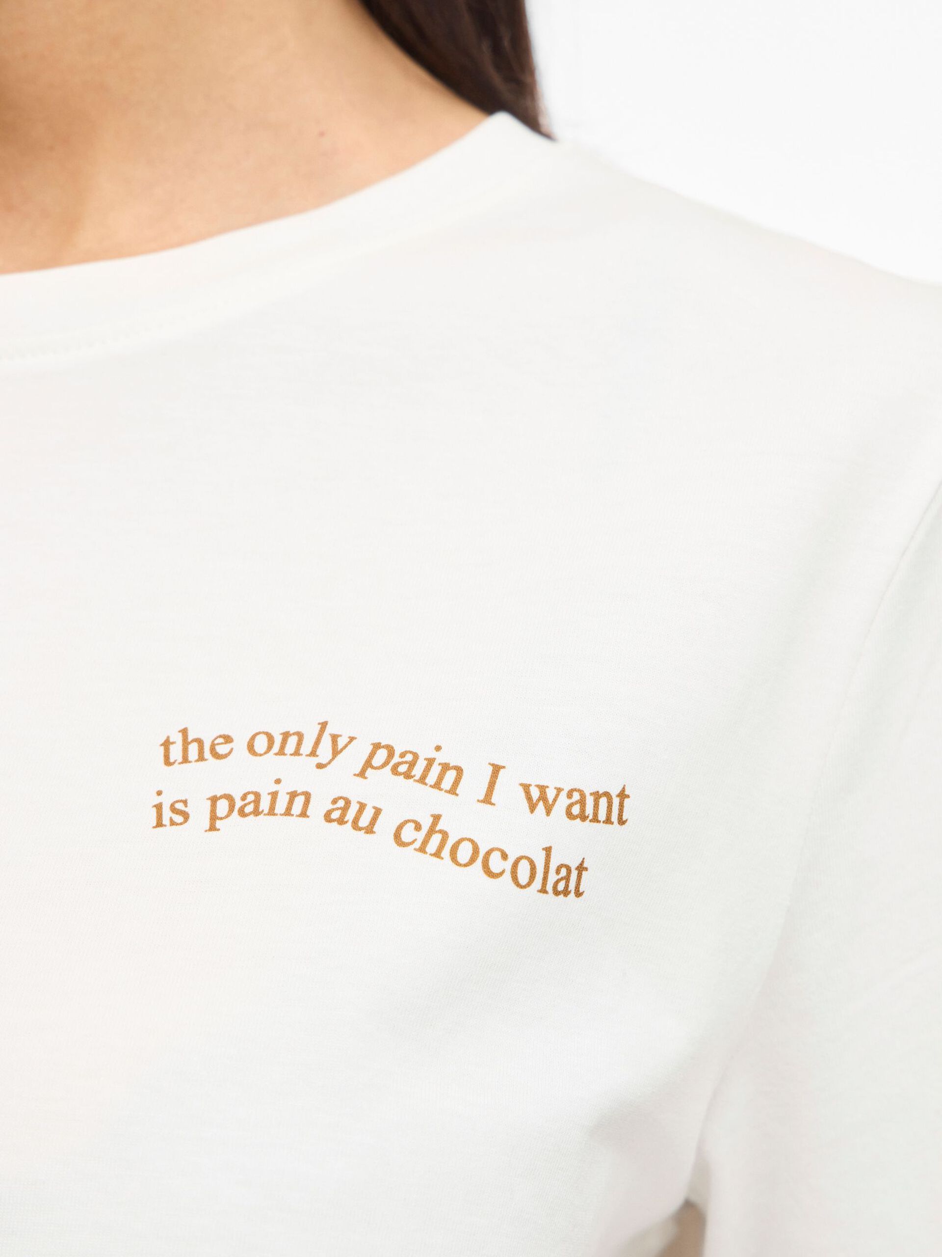 T-shirt SYBILLA Vila Chocolat 2