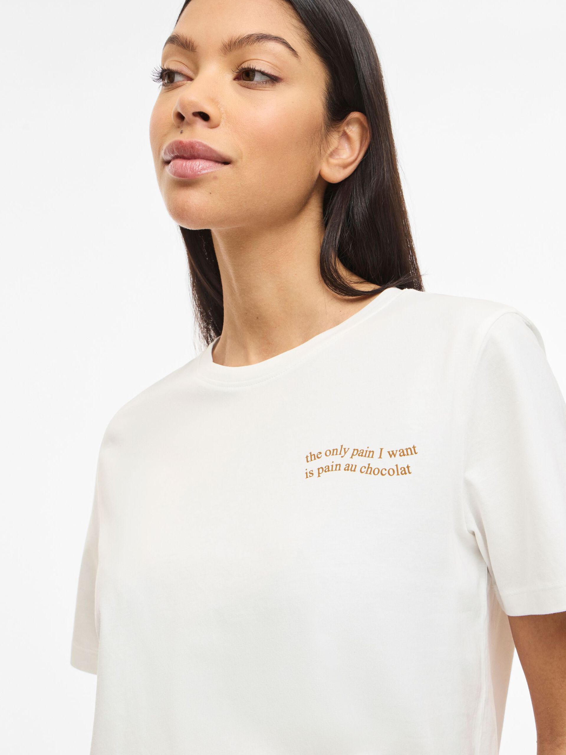 T-shirt SYBILLA Vila Chocolat 1