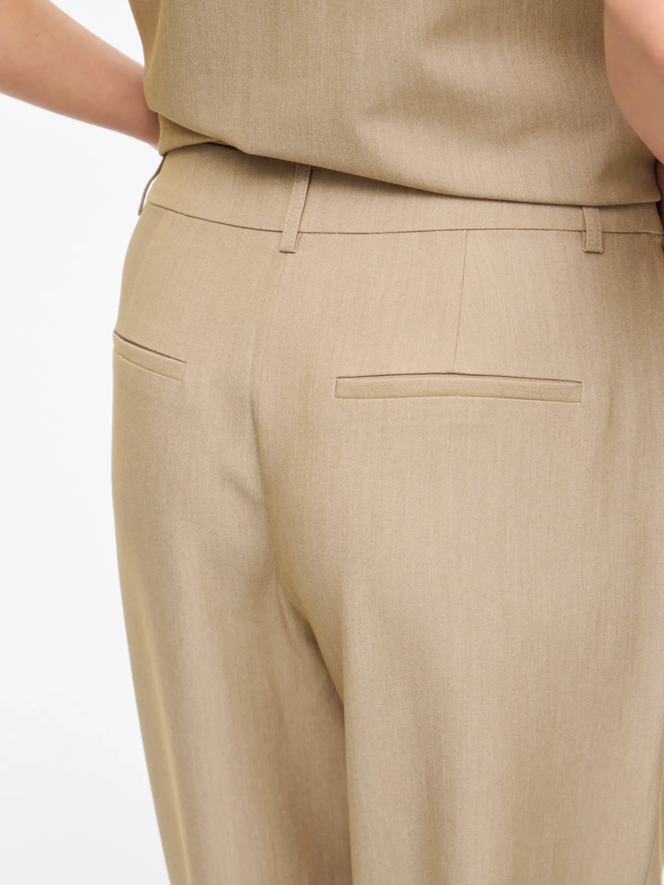 Calças VIMO Vila Natural Melange 6