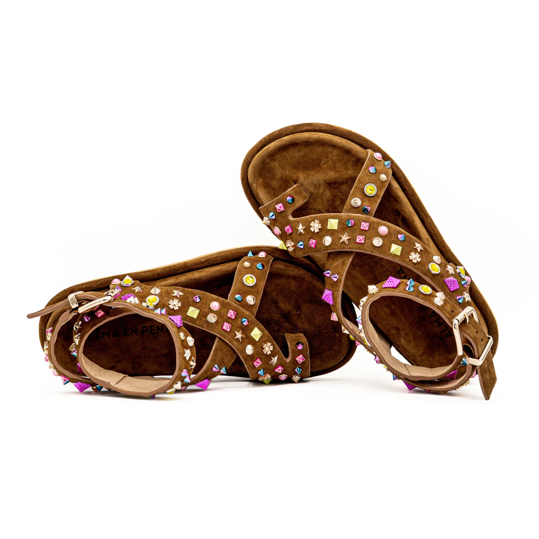 Sandálias V267004 Alma En Pena Caramel 4