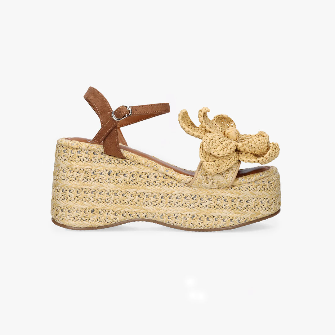 Sandálias 0913 Exé Beige Camel 0