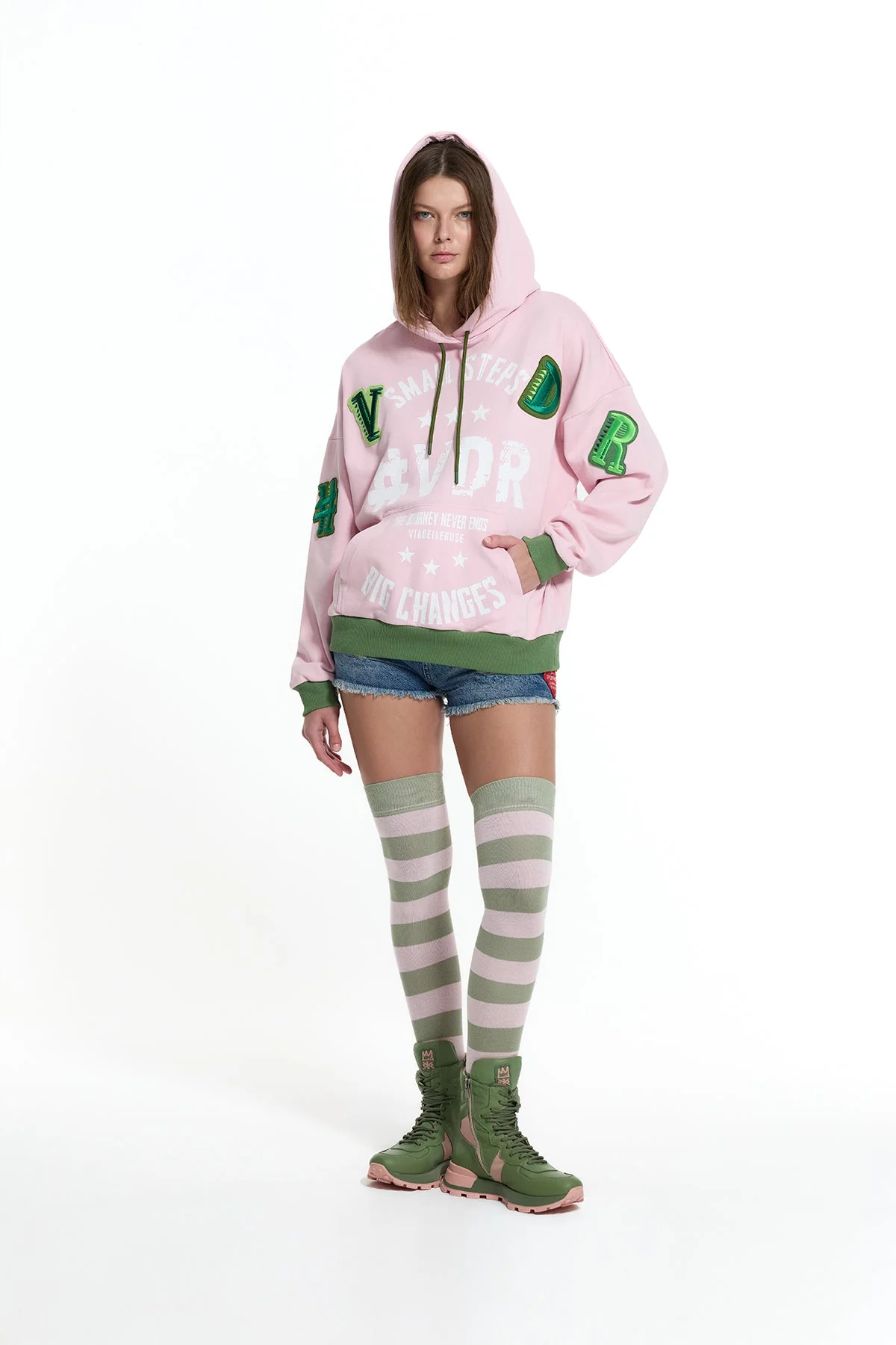 Camisola 19043 VDR Pink Khaki 2