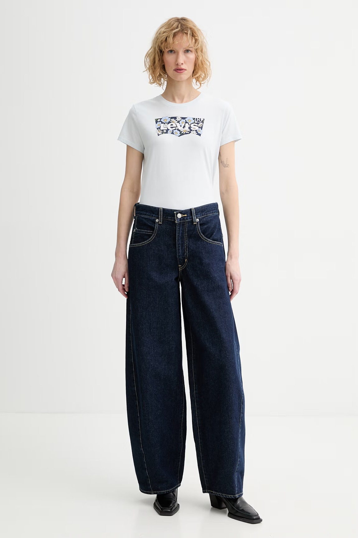 T-shirt PERFECT Levi's Bright White 4