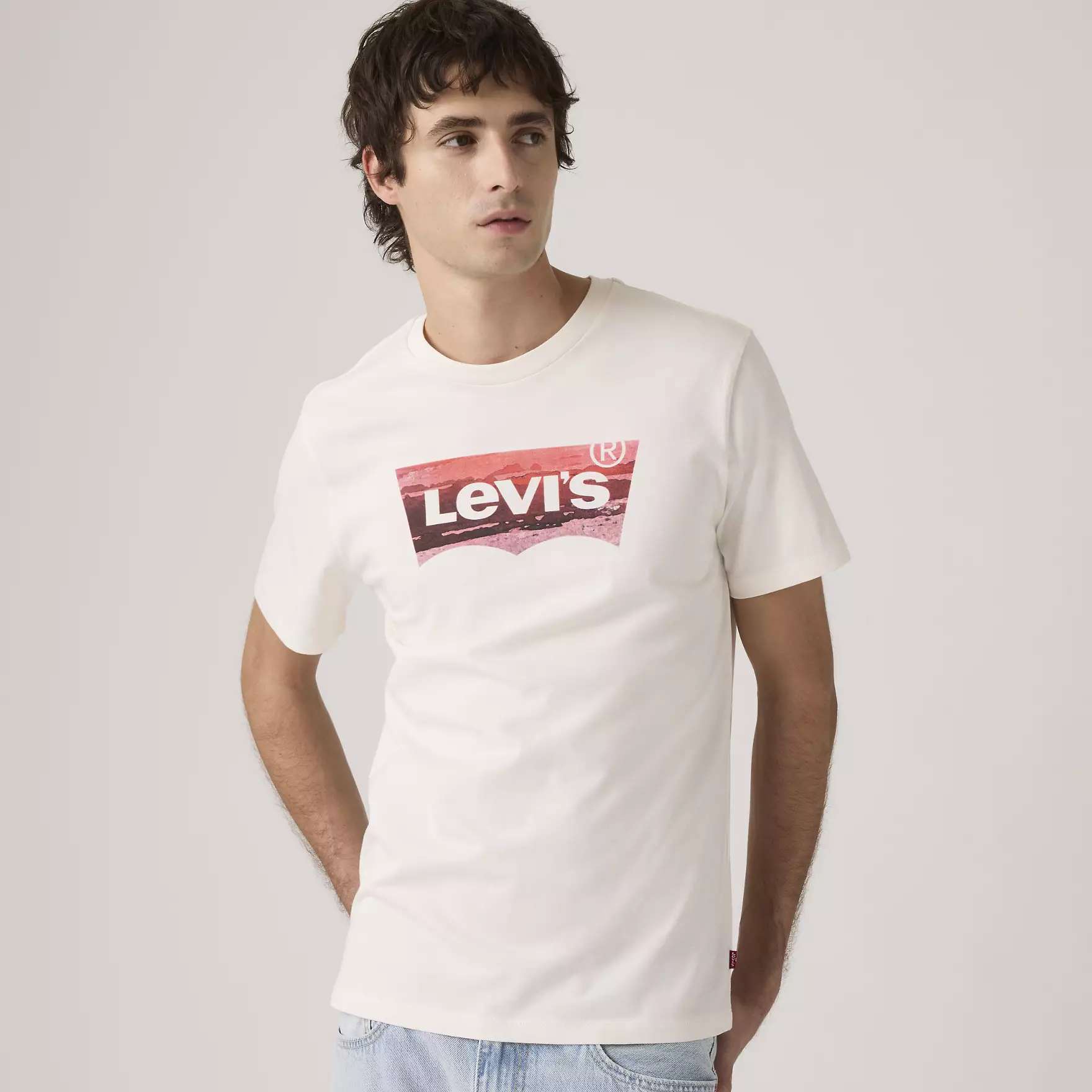 T-shirt CLASSIC Levi's Egret 1