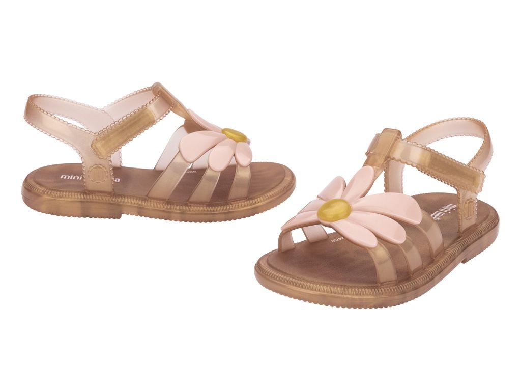 Sandálias HIP BLOOMY BABY Melissa Pink 1