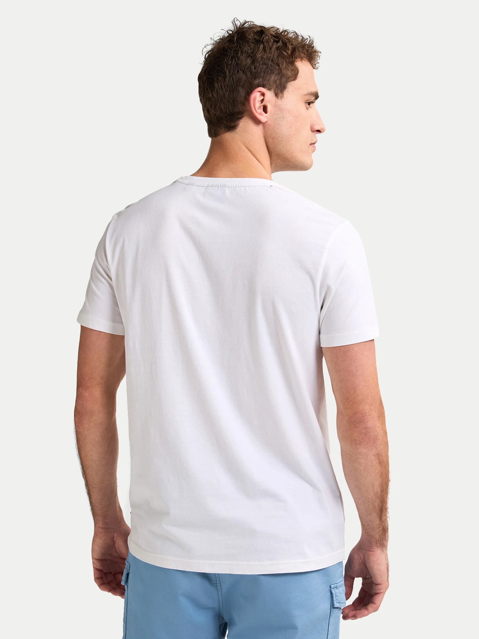 T-shirt TSR604 Petrol Bright White 1