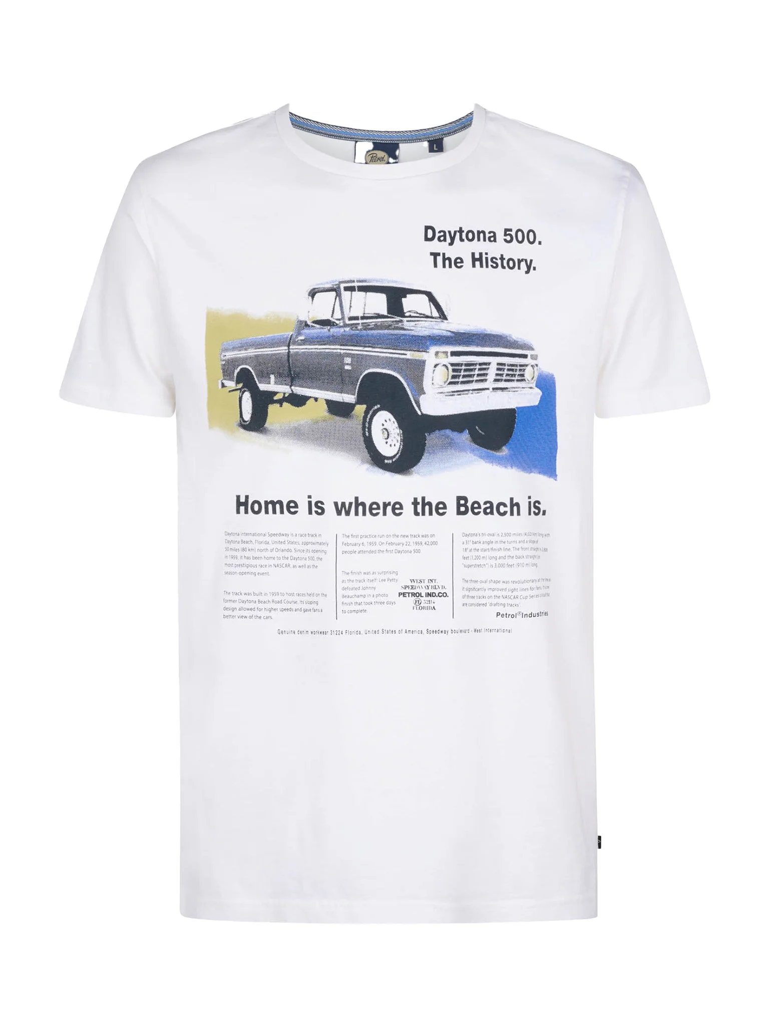 T-shirt TSR604 Petrol Bright White 5