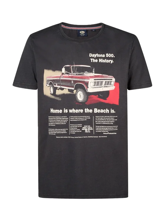 T-shirt TSR604 Petrol Anthracite 1