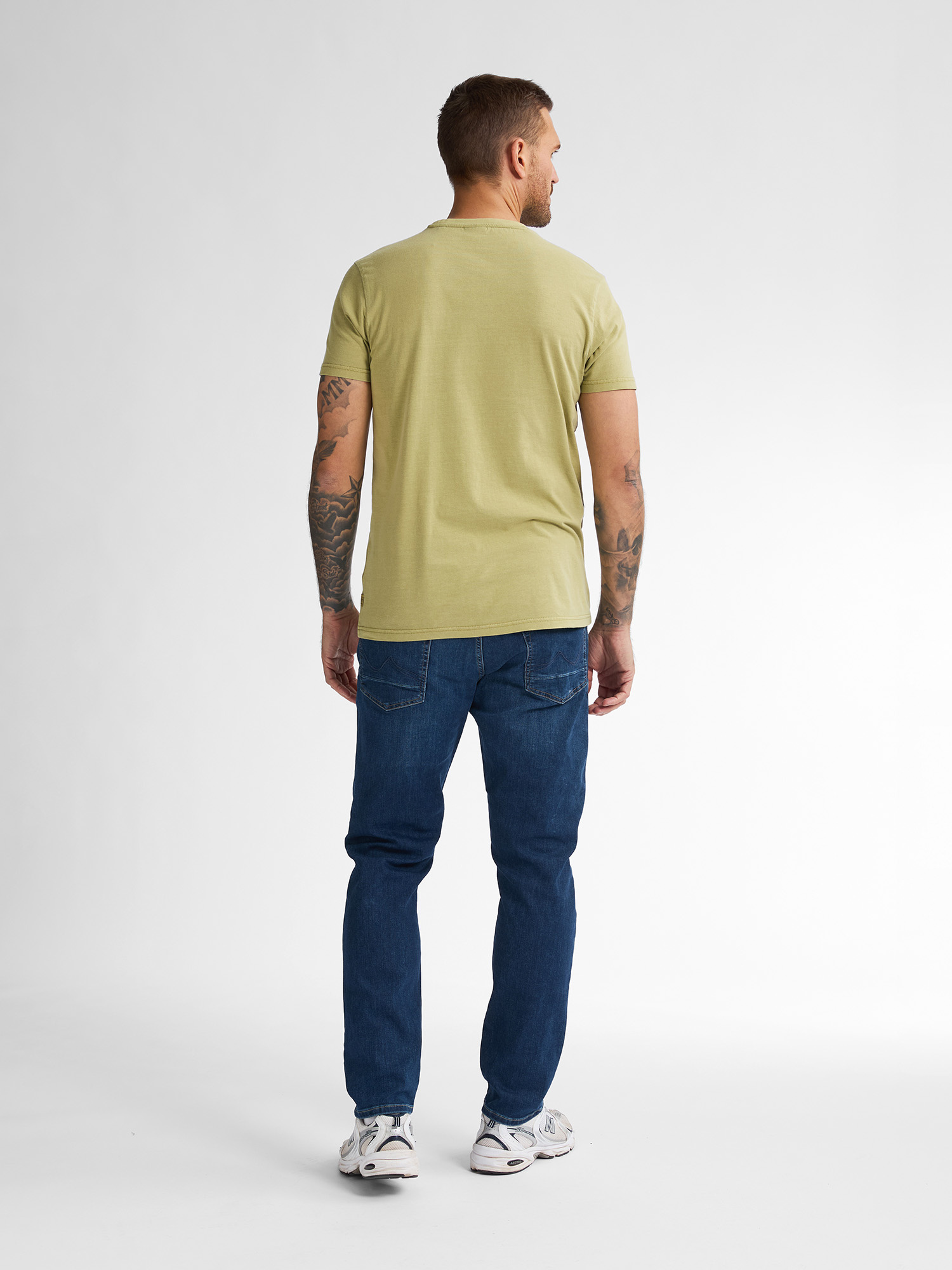 T-shirt TSR617 Petrol Light Pistache 5