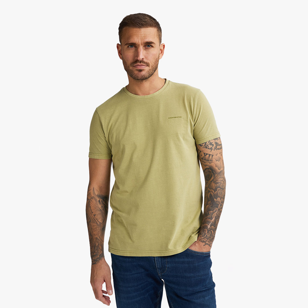 T-shirt TSR617 Petrol Light Pistache 0