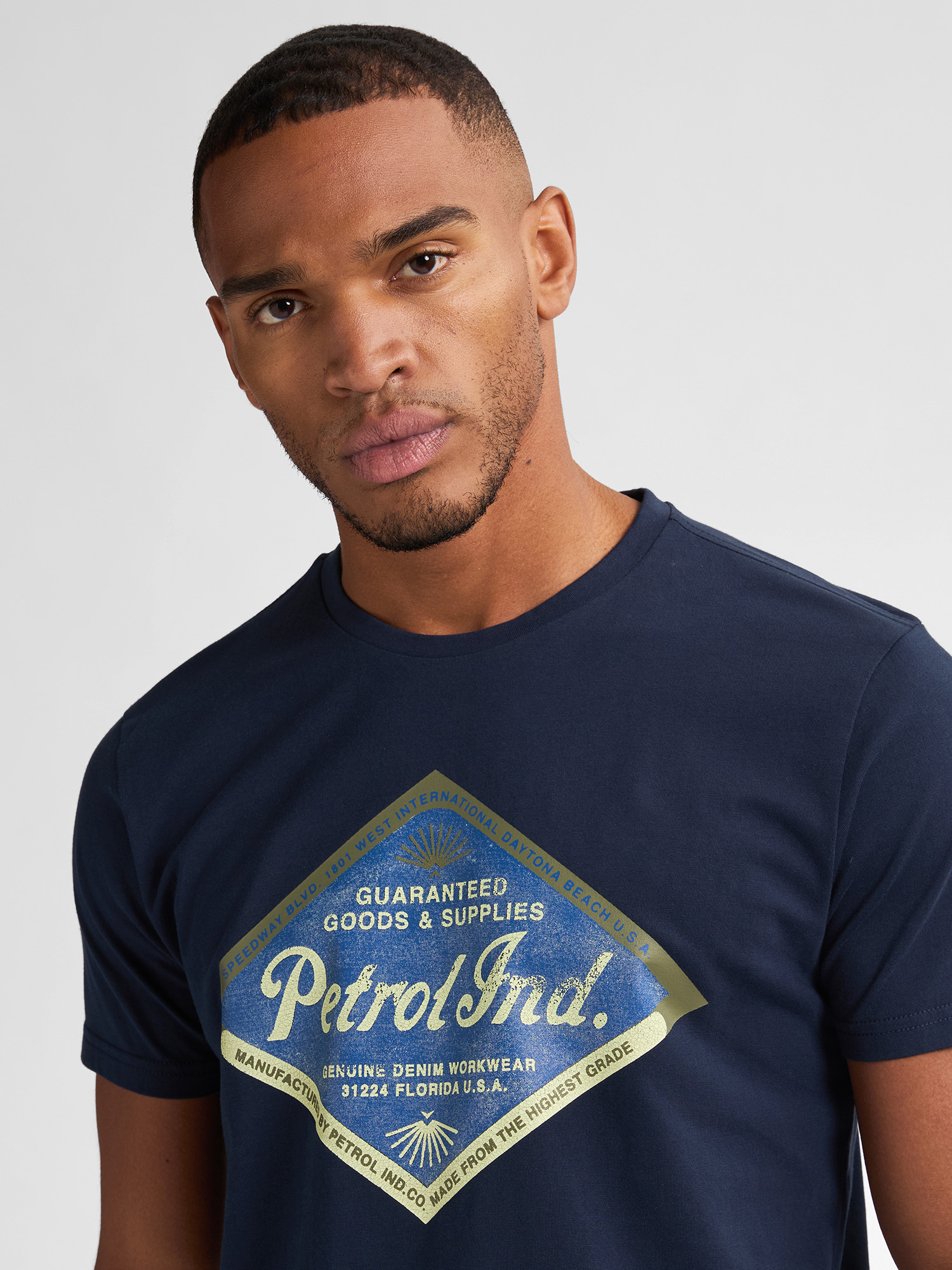 T-shirt TSR634 Petrol Navy Blue 5