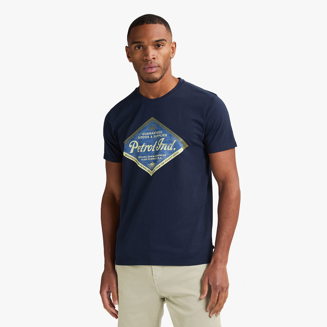 T-shirt TSR634 Petrol Navy Blue 0