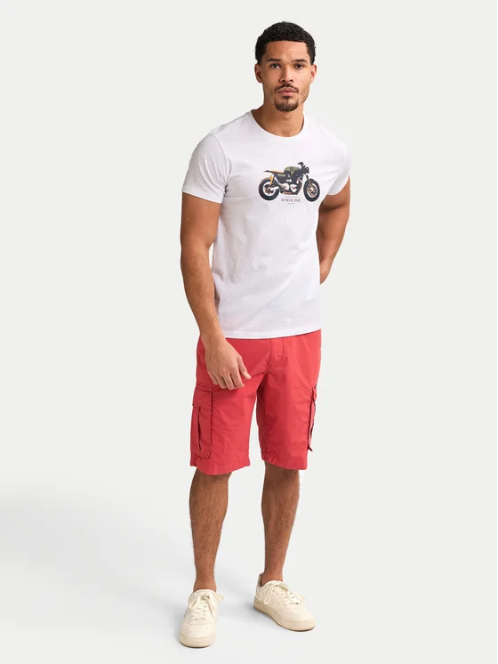 T-shirt TSR671 Petrol Bright White 7