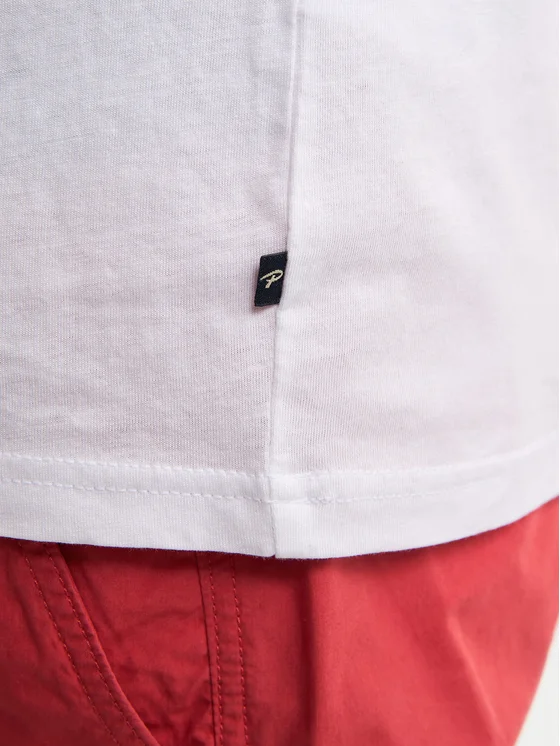 T-shirt TSR671 Petrol Bright White 1