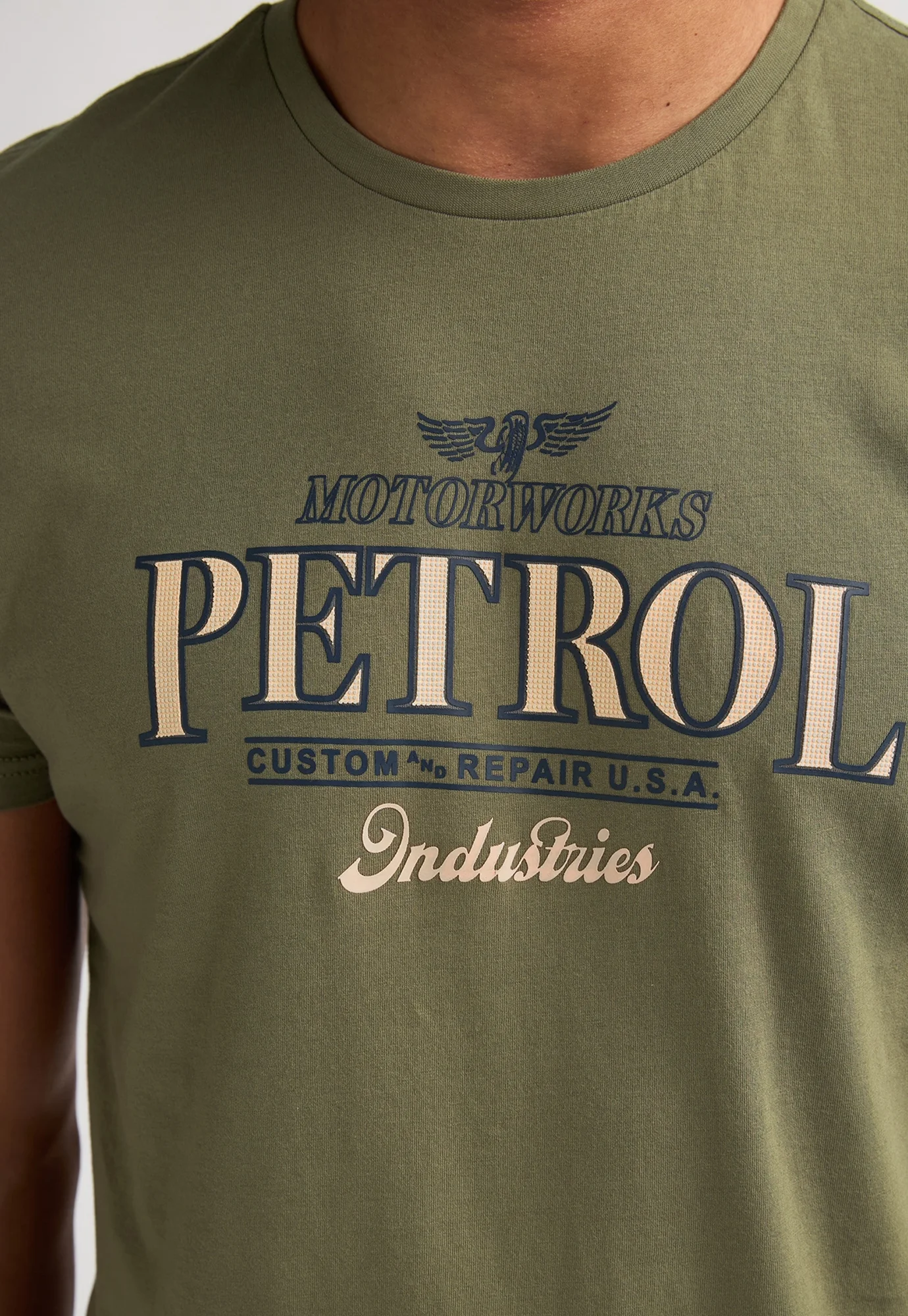 T-shirt TSR600 Petrol Dusty Army 3