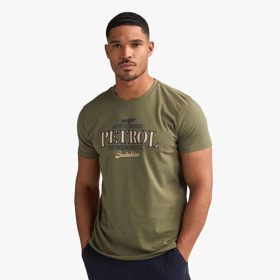 T-shirt TSR600 Petrol Dusty Army 0