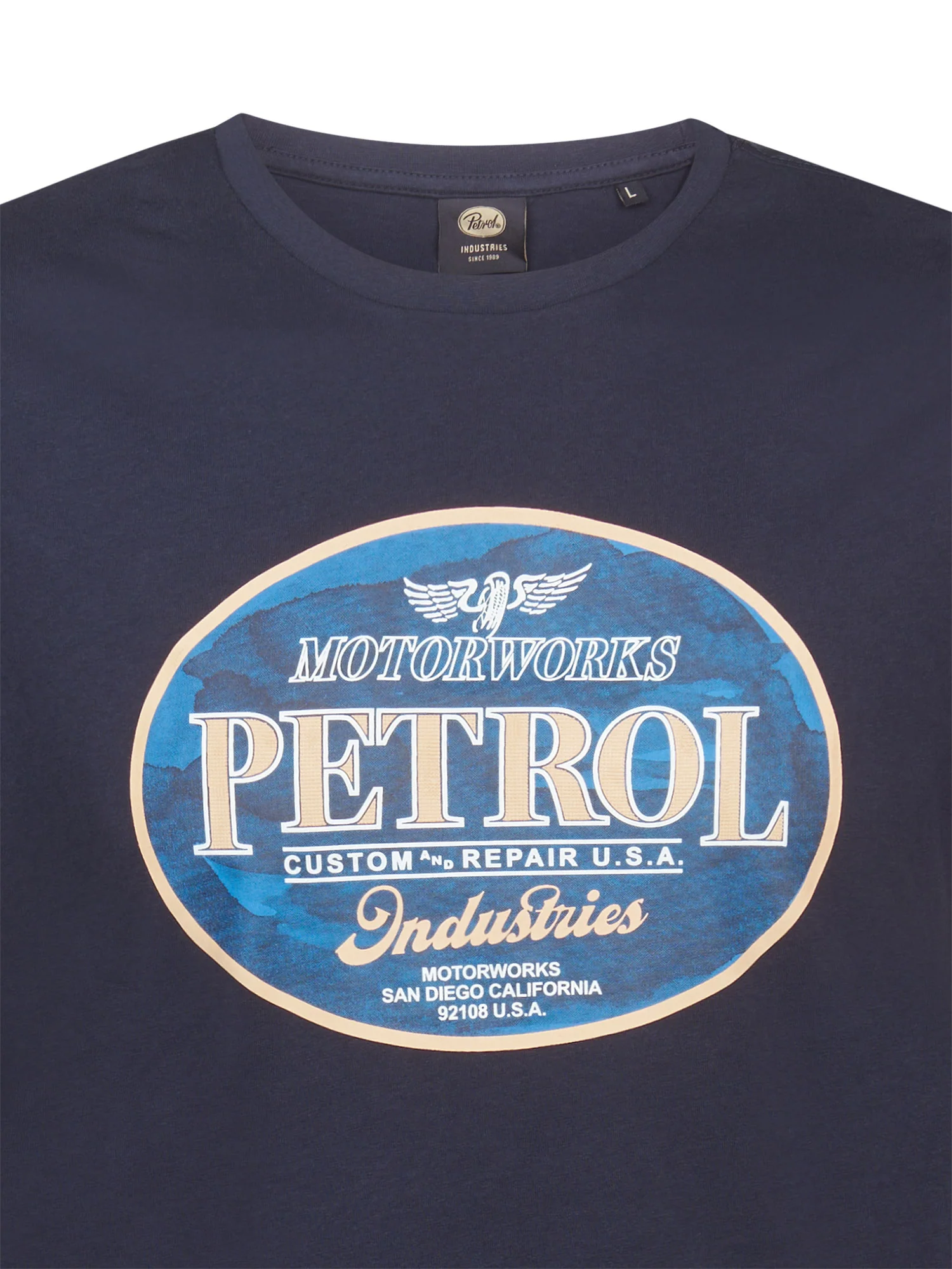 T-shirt TSR602 Petrol Navy Blue 1