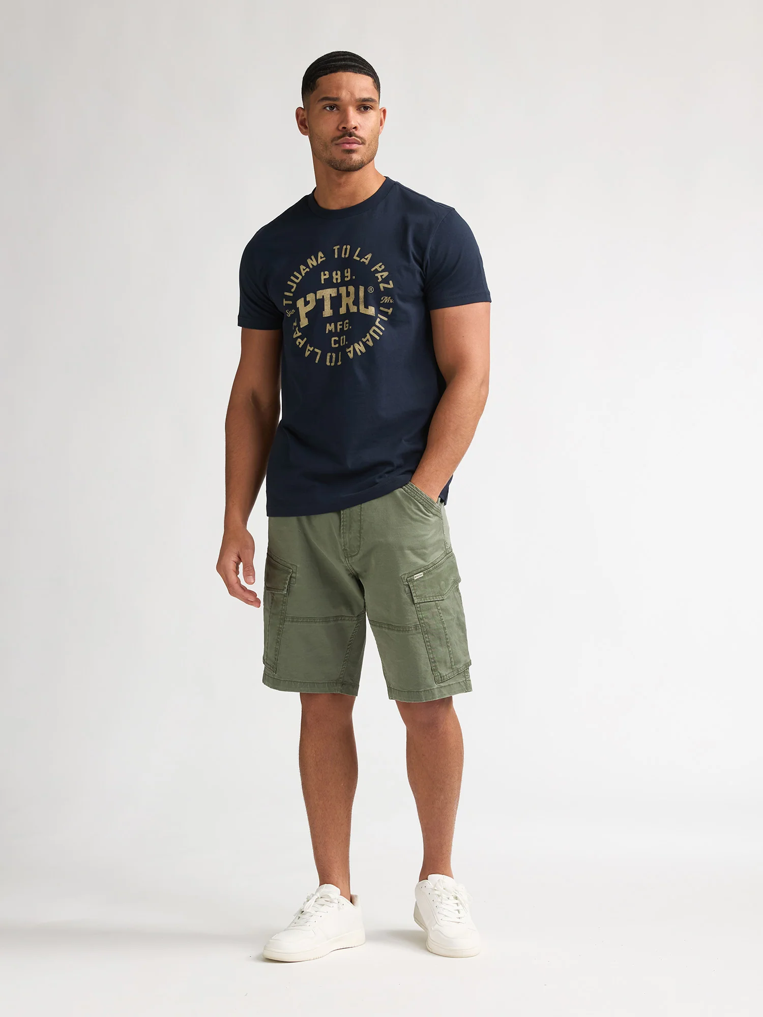 T-shirt TSR632 Petrol Navy Blue 1