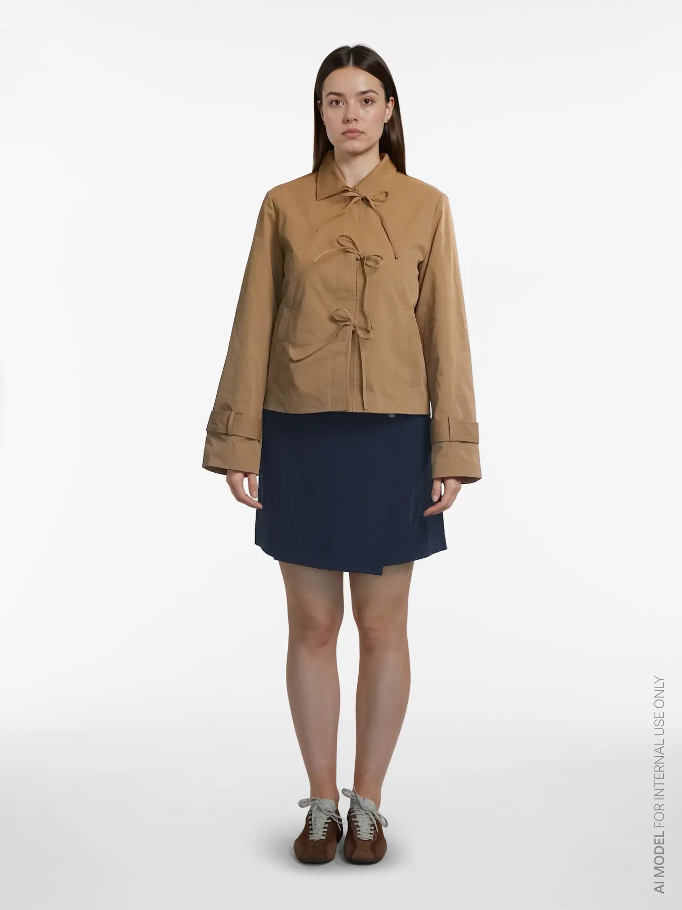Casaco EMELIE Vila Toasted Coconut 3