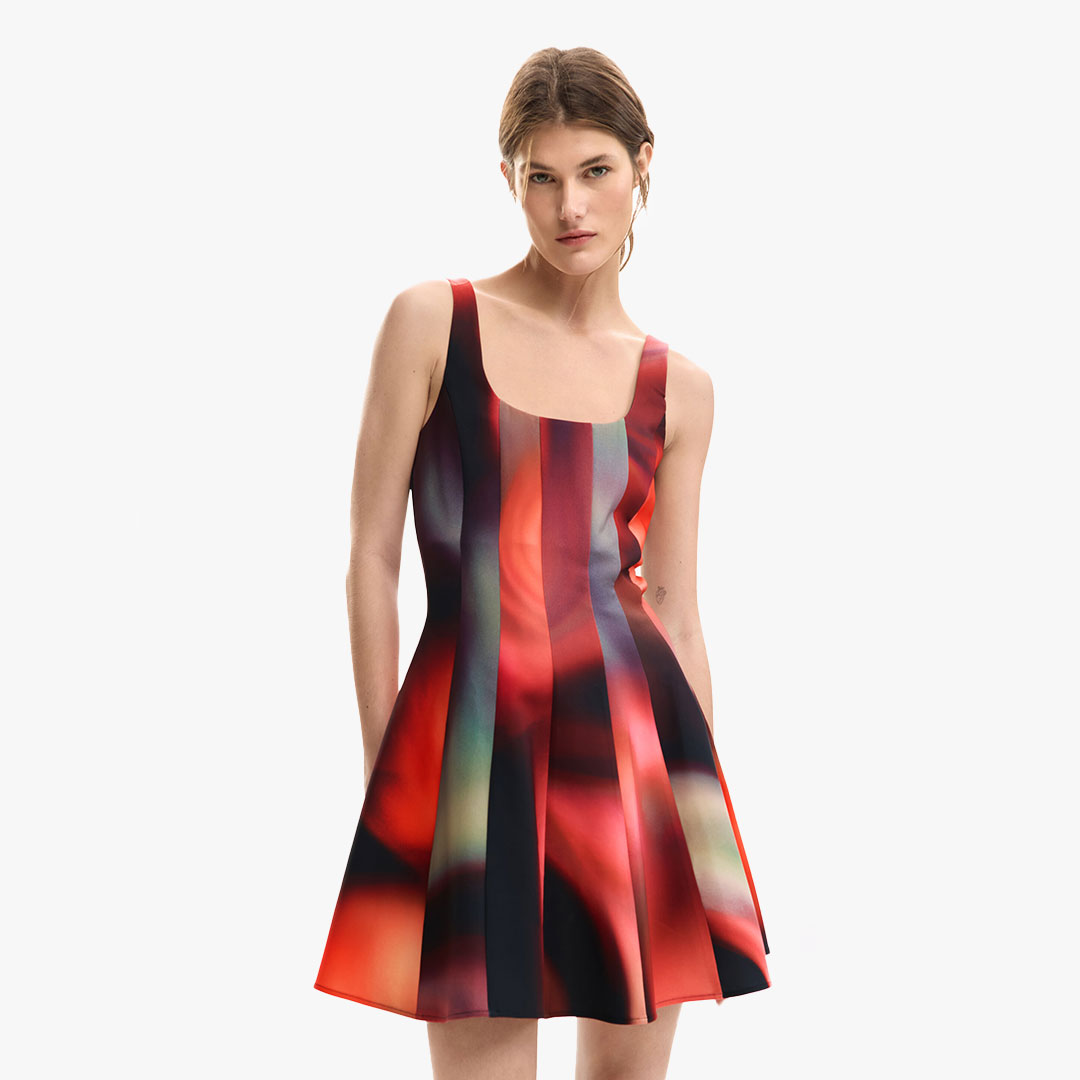 Vestido CORTESMANCHA Desigual Black 0