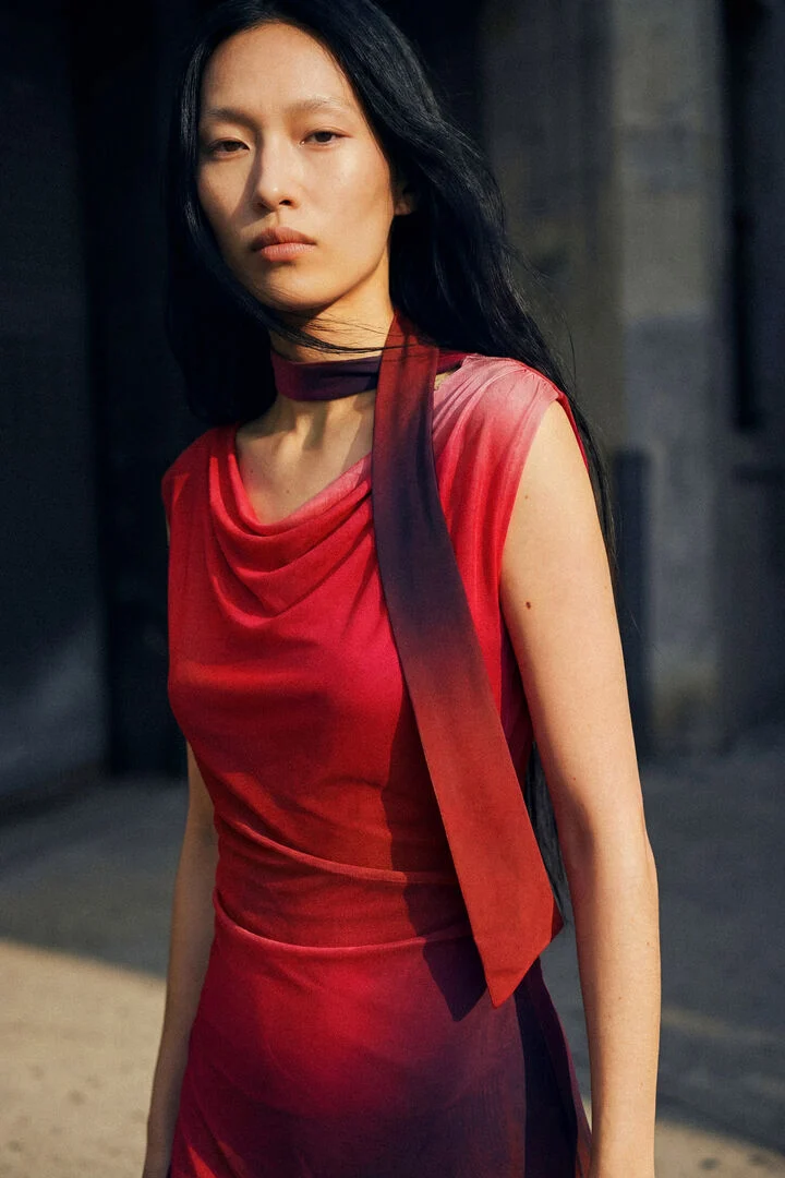 Vestido MAINE Desigual Neon Pink 1