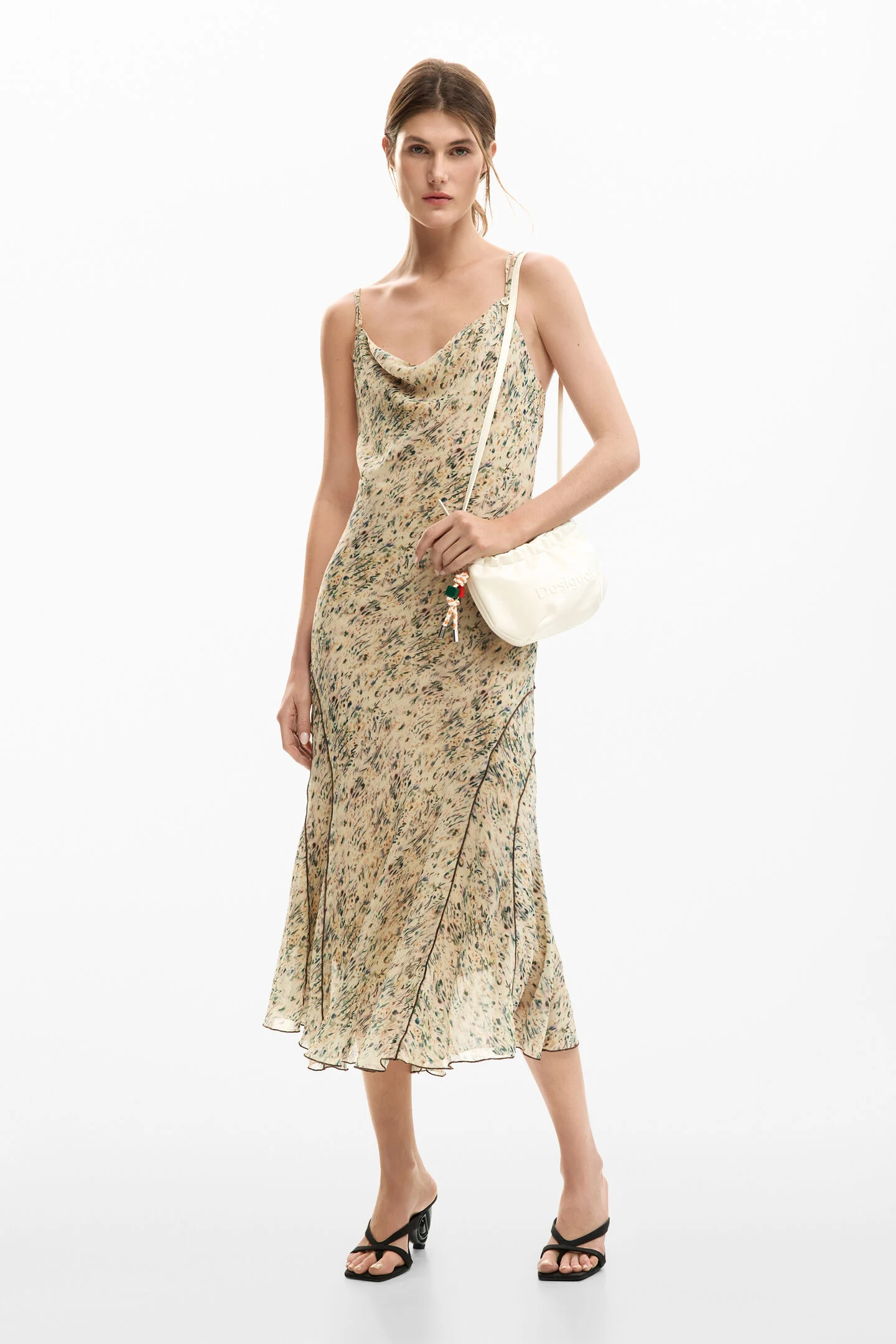Vestido GRUNGY Desigual Beige 4