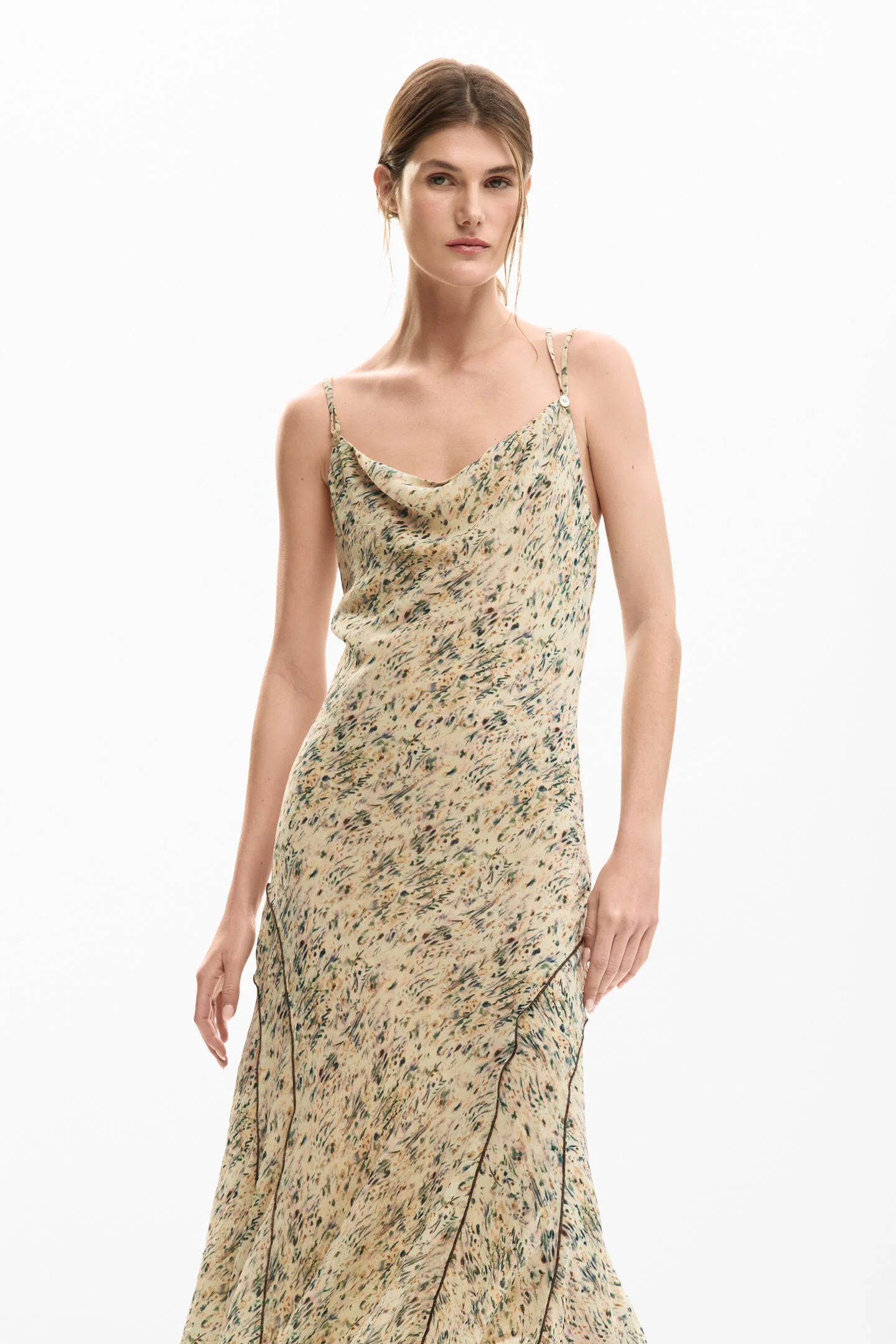 Vestido GRUNGY Desigual Beige 3