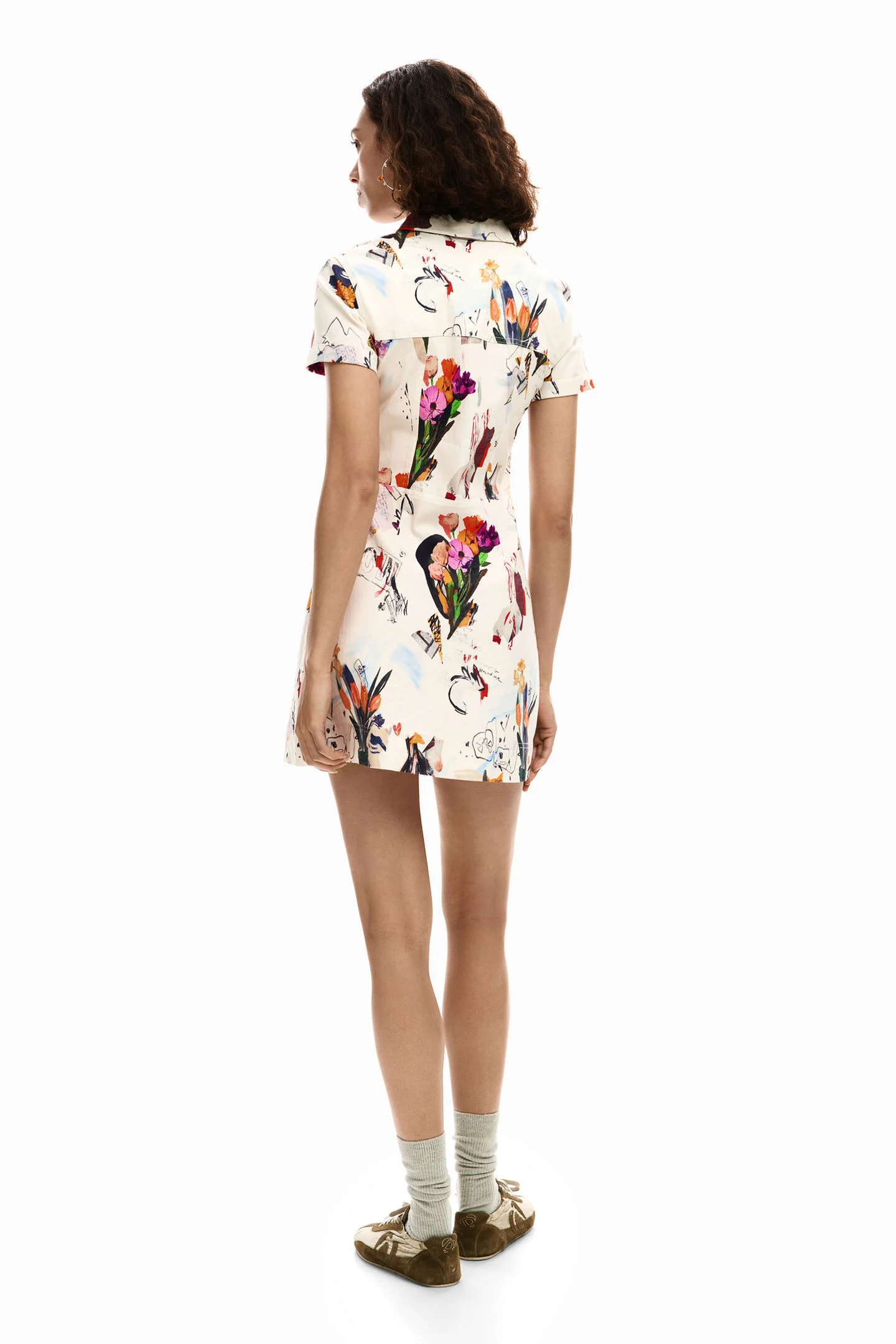 Vestido FINI Desigual Beige 2