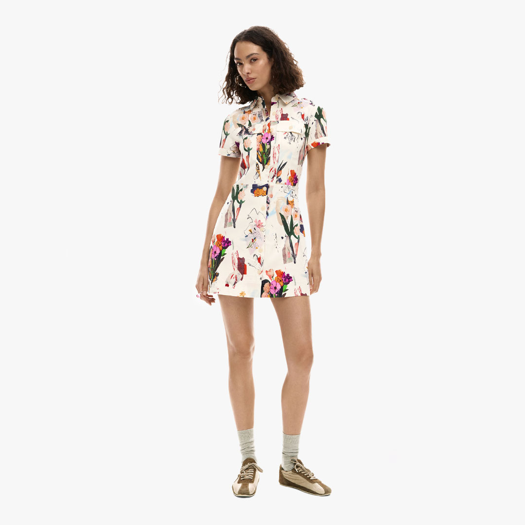 Vestido FINI Desigual Beige 0