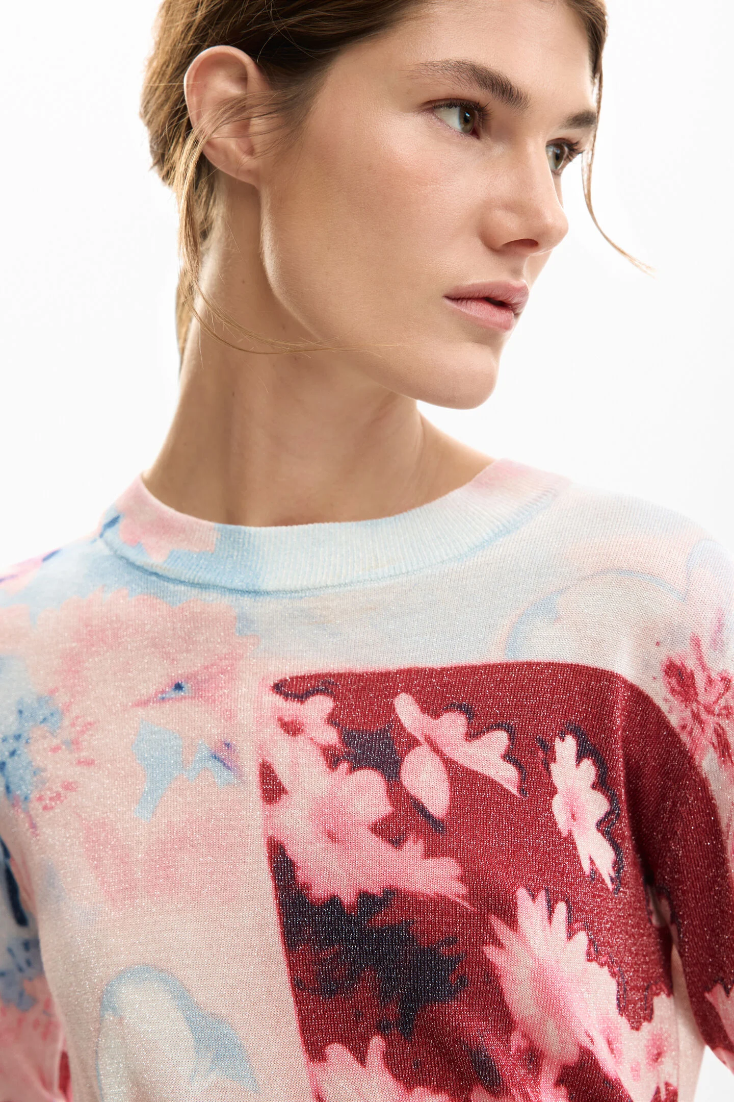 Camisola COPENHAGUE Desigual Pink 4