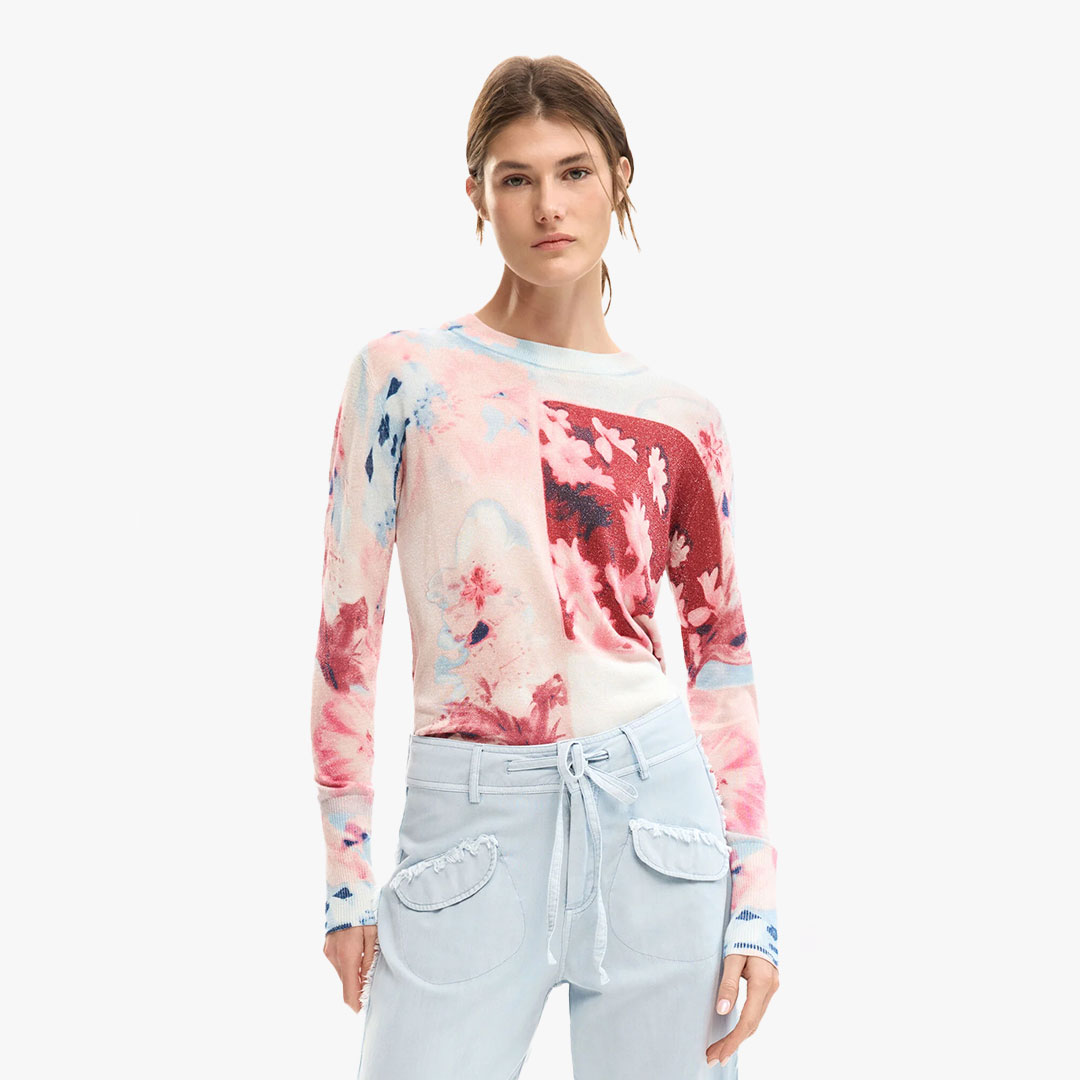 Camisola COPENHAGUE Desigual Pink 5