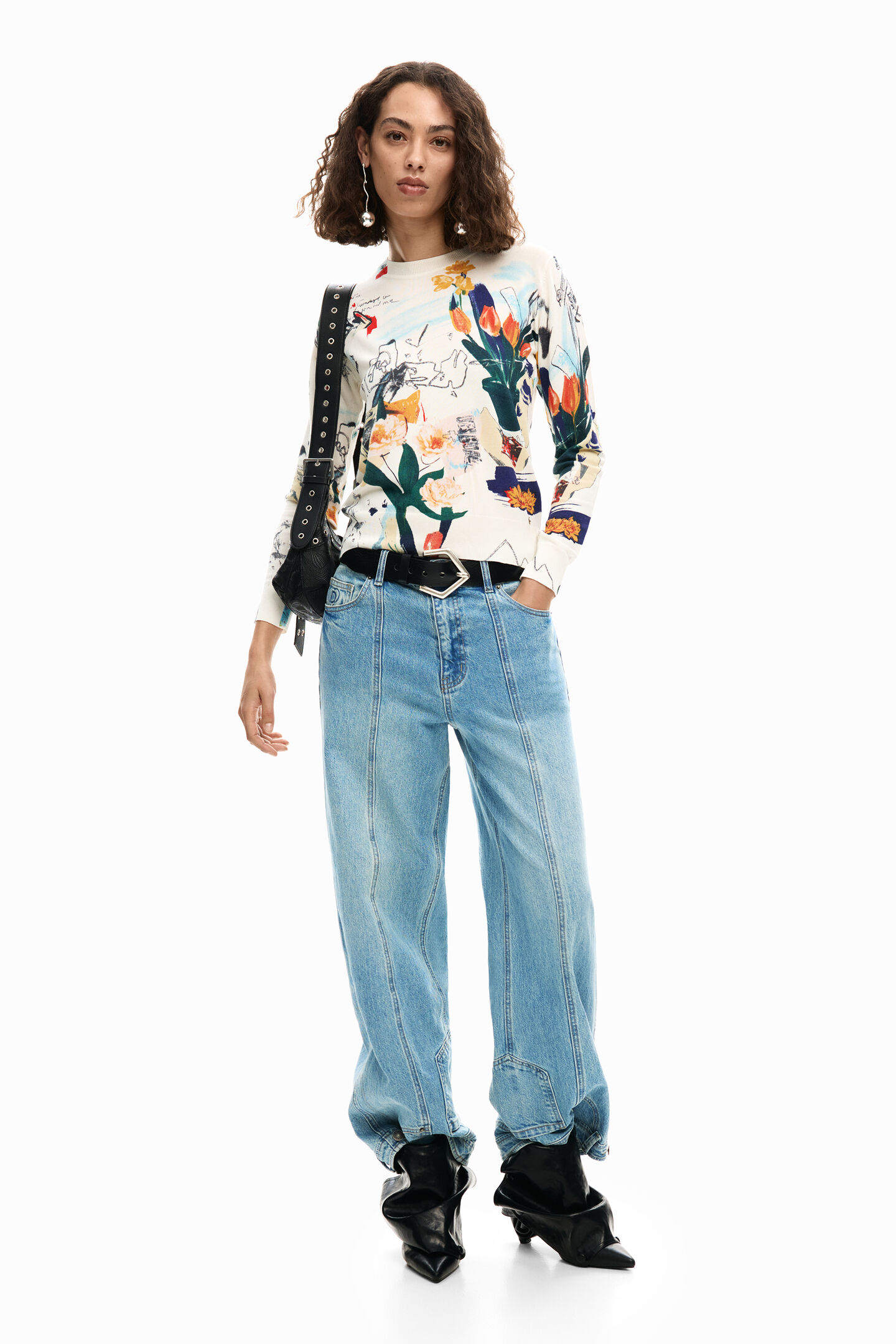 Camisola NANTES Desigual Beige 4