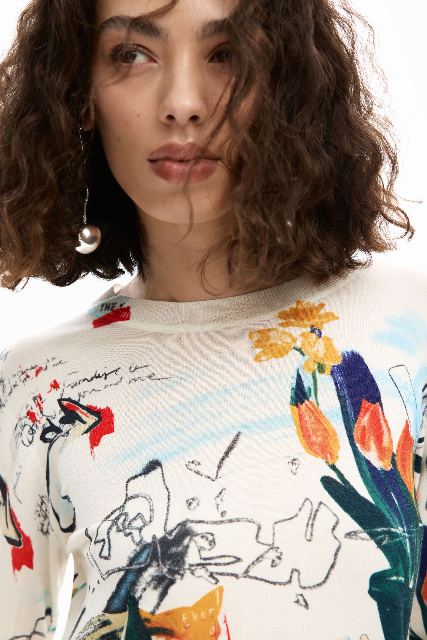 Camisola NANTES Desigual Beige 5