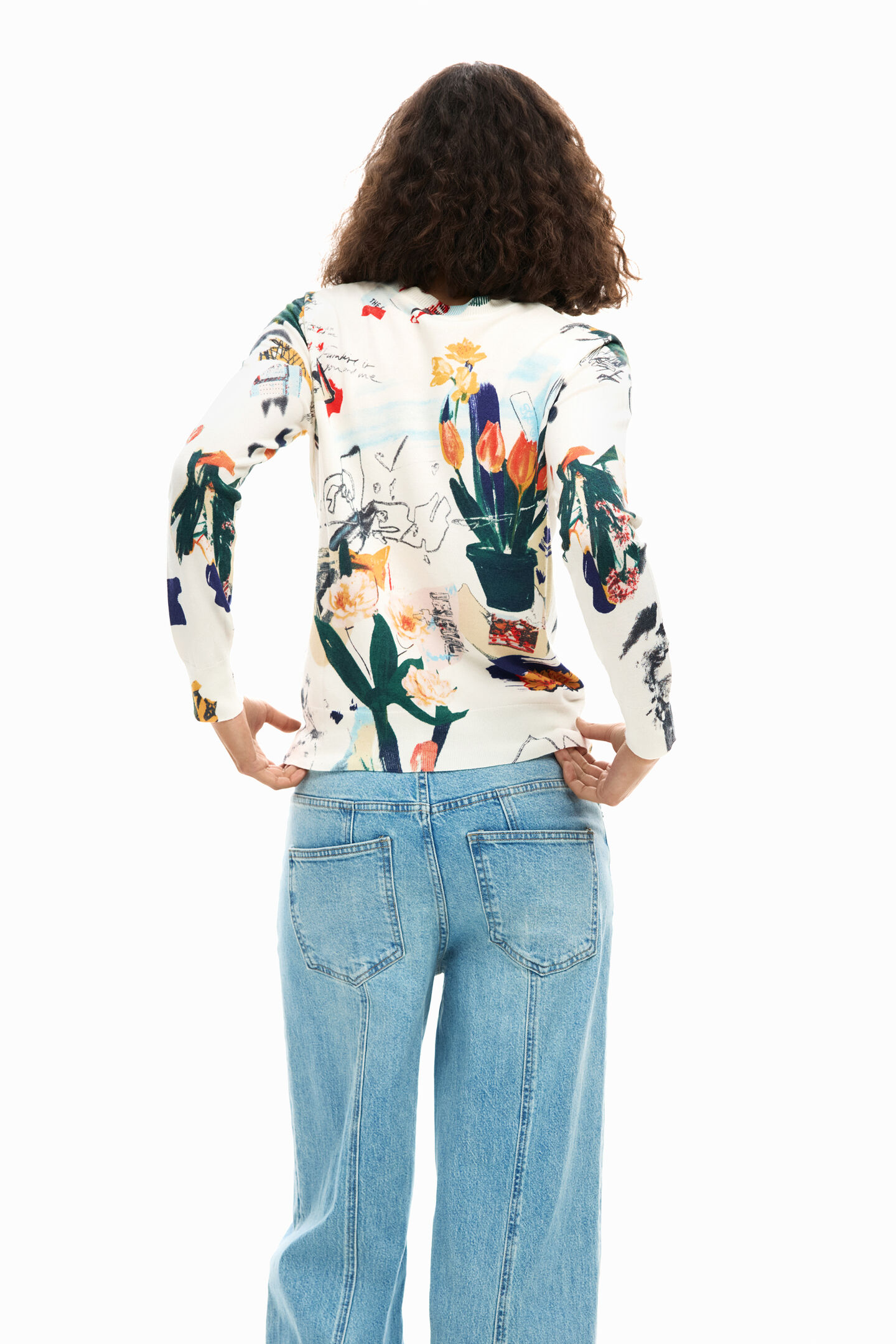 Camisola NANTES Desigual Beige 1
