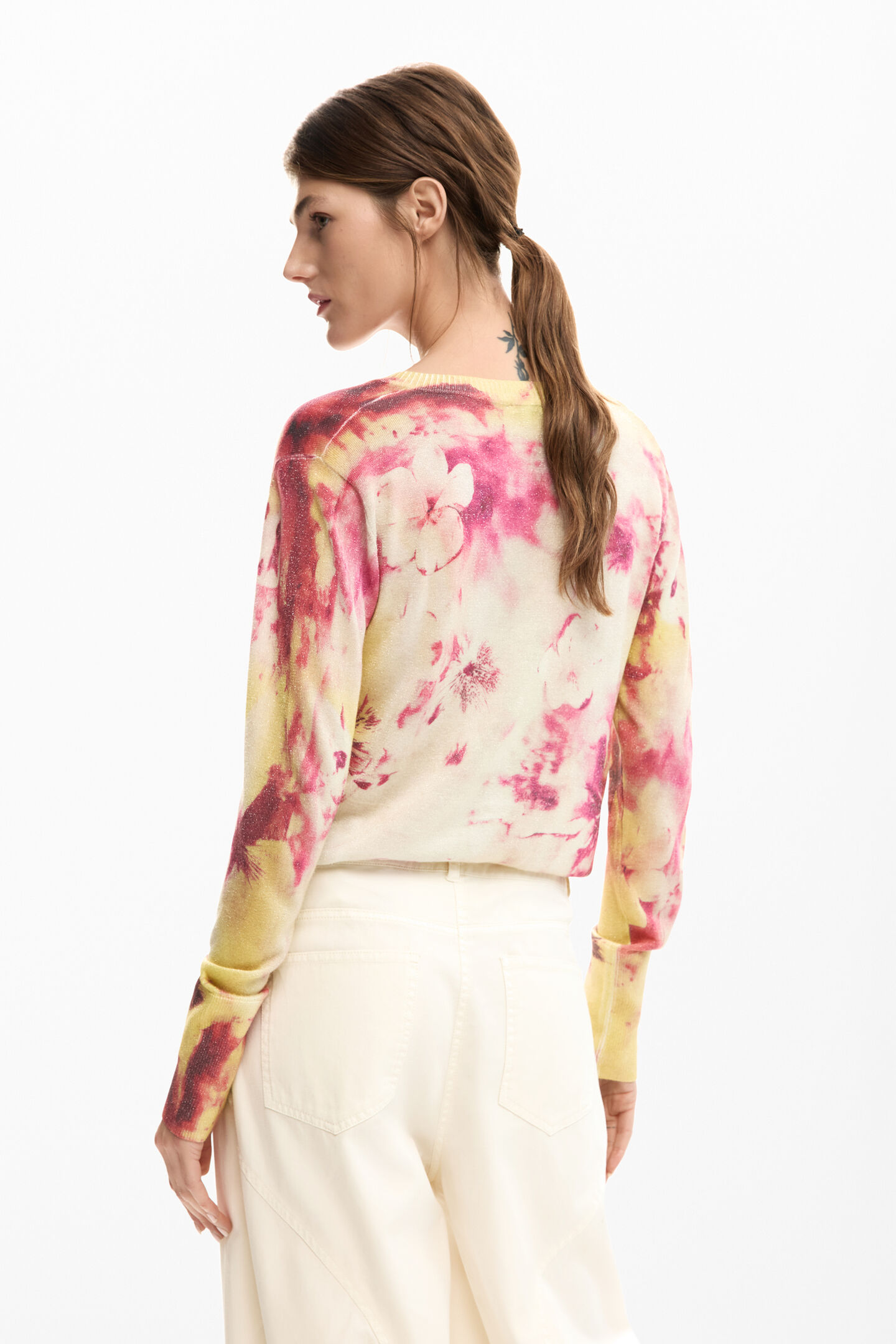 Camisola MINKS Desigual Wild Pink 3