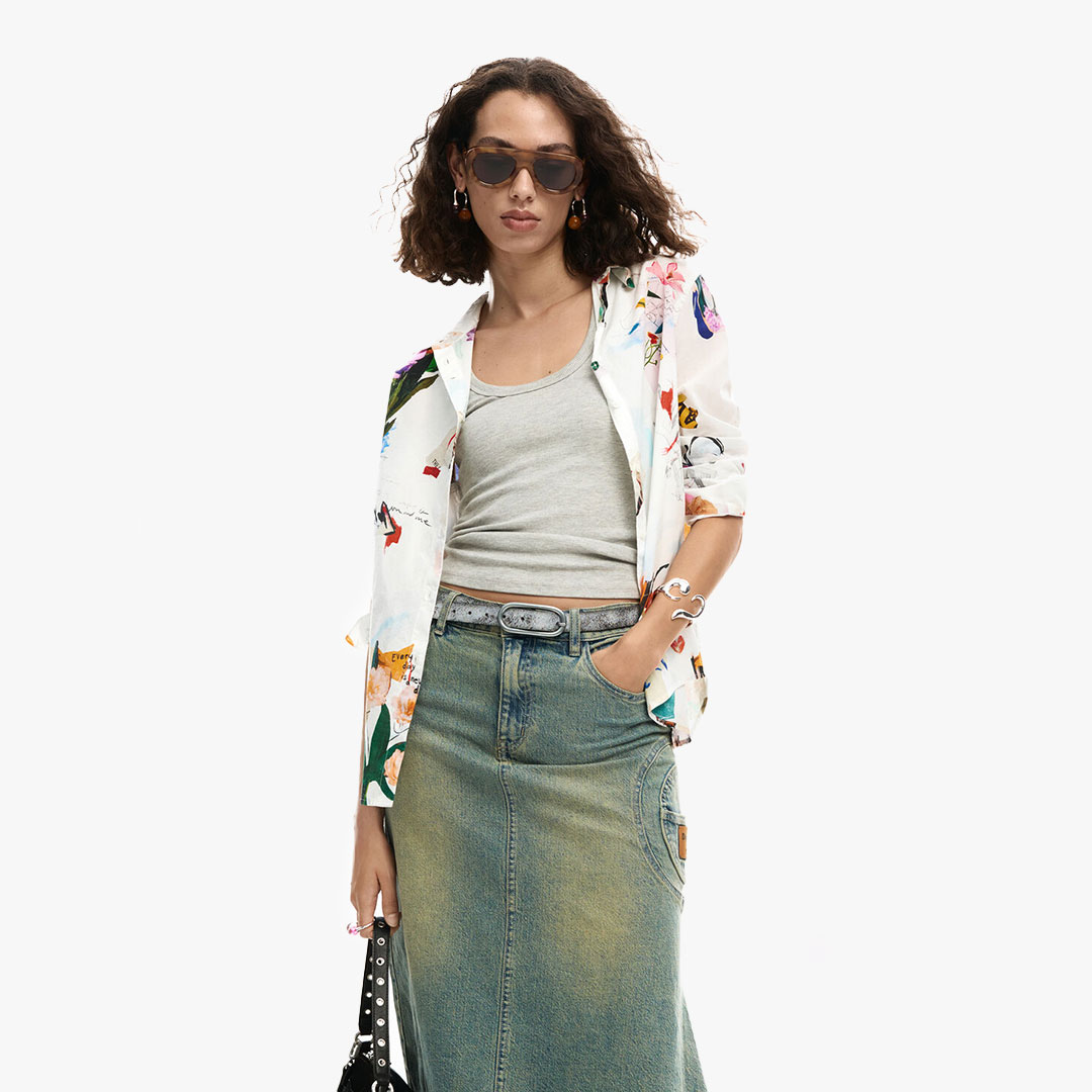 Camisa MILA Desigual White 0