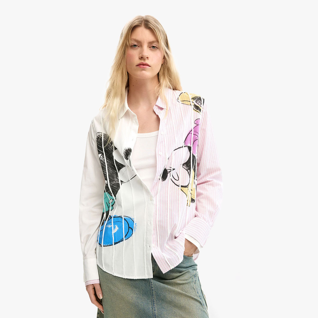 Camisa LOVIT Desigual White 0