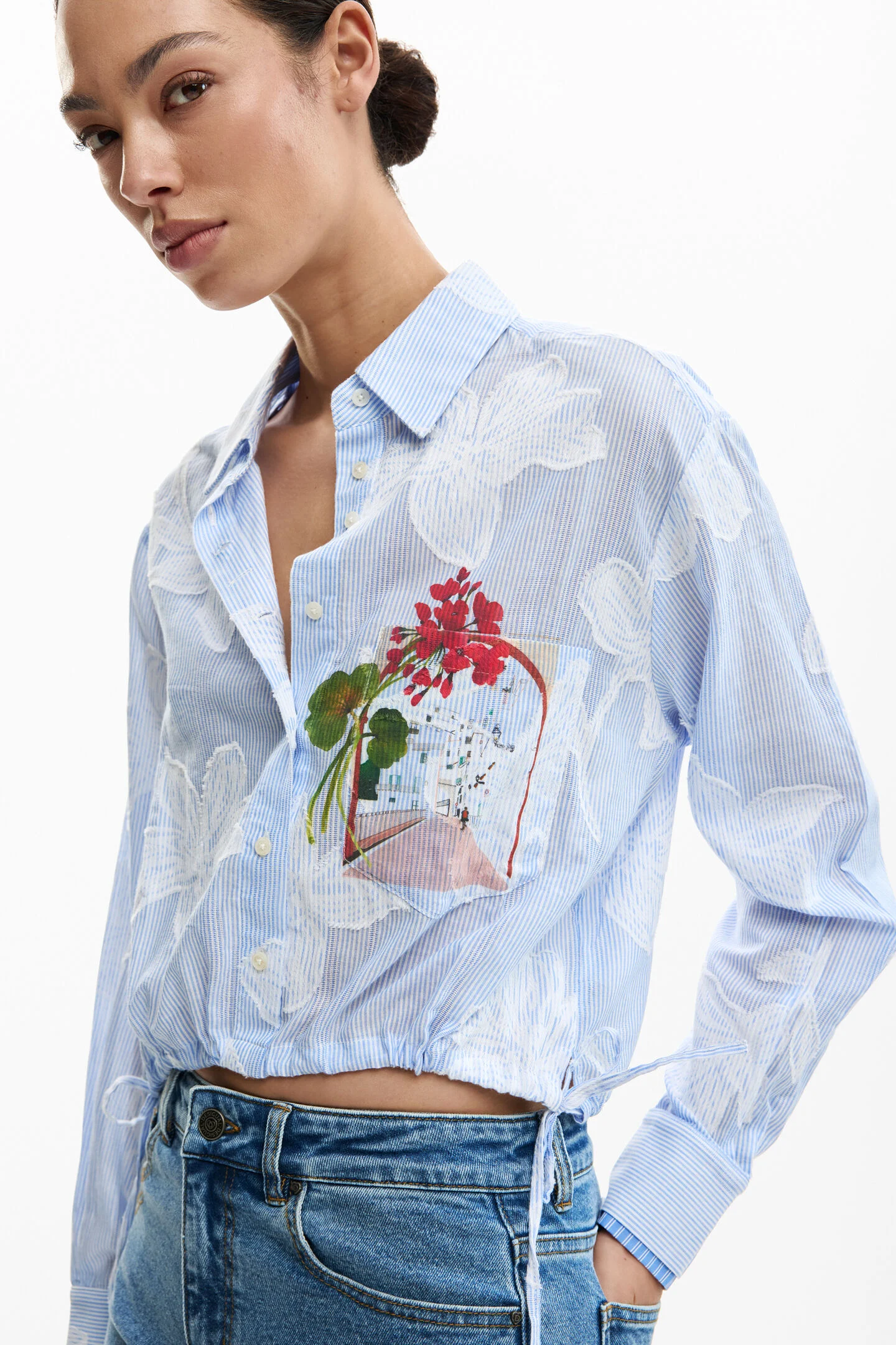 Camisa PARKER Desigual Aqua 4