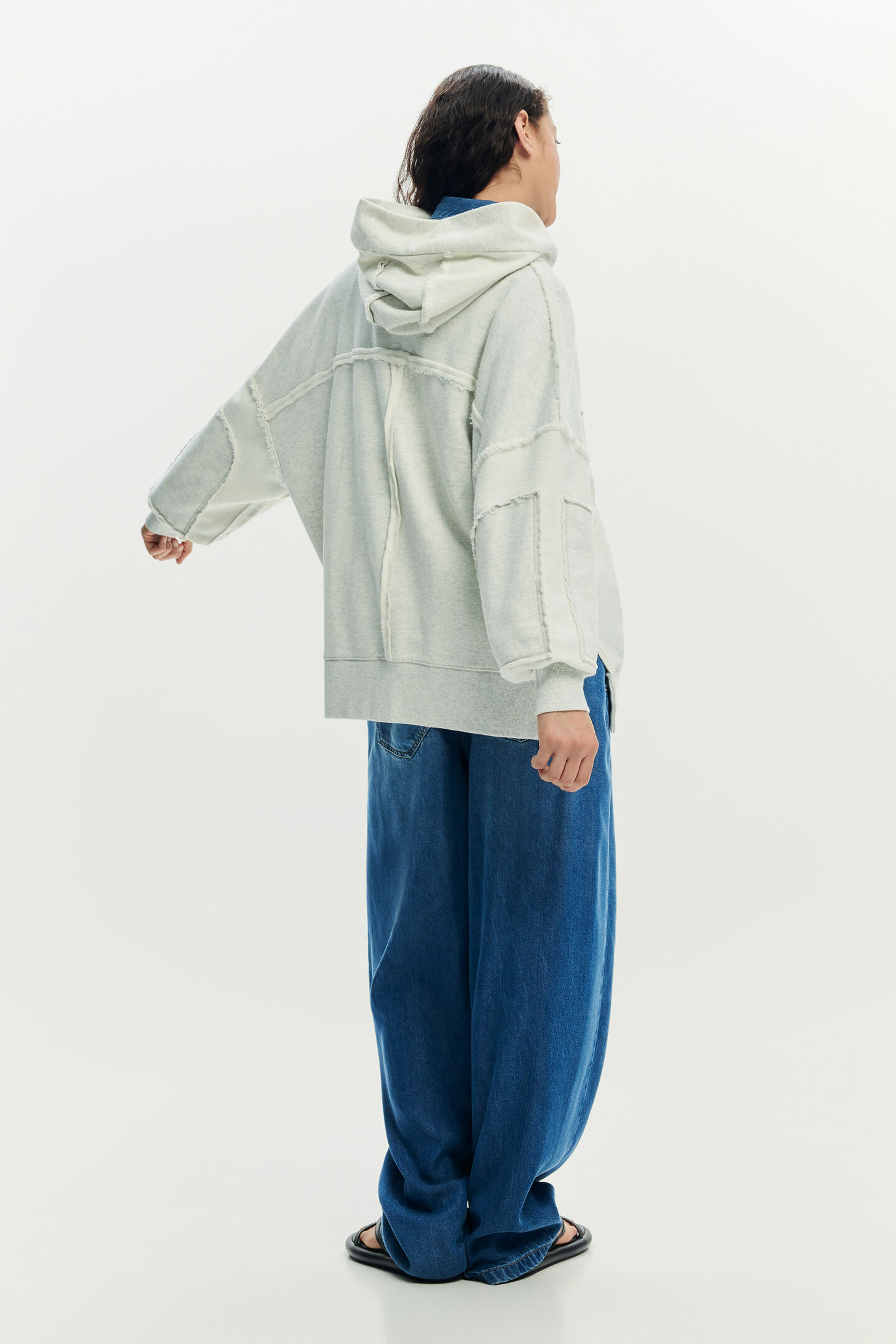 Sweatshirt LIAM Desigual Light Gray 4