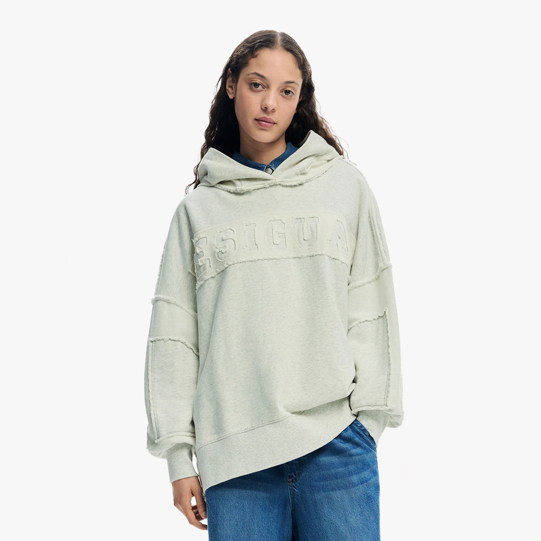 Sweatshirt LIAM Desigual Light Gray 5