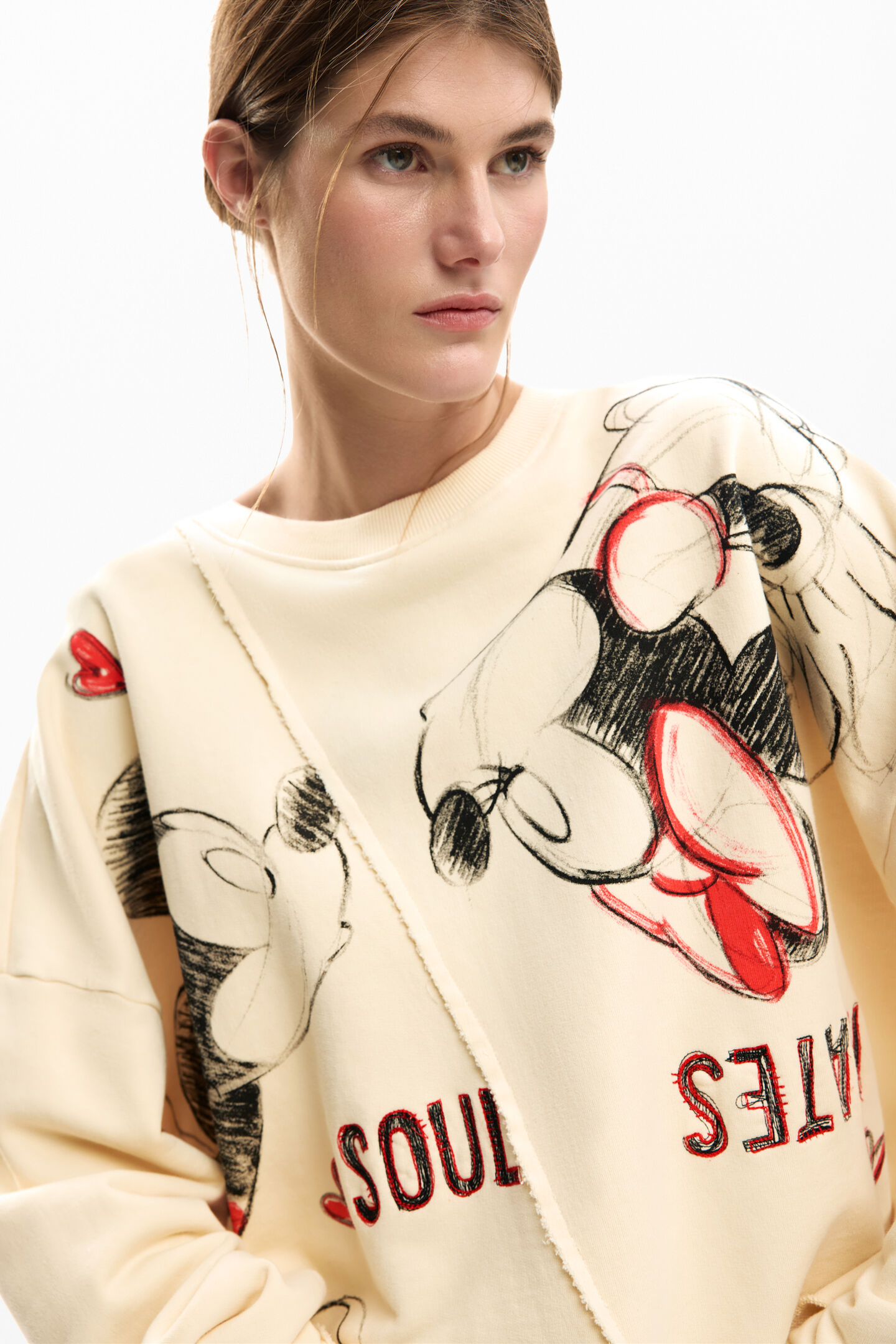 Sweatshirt MUAK Desigual Gray Paloma 1