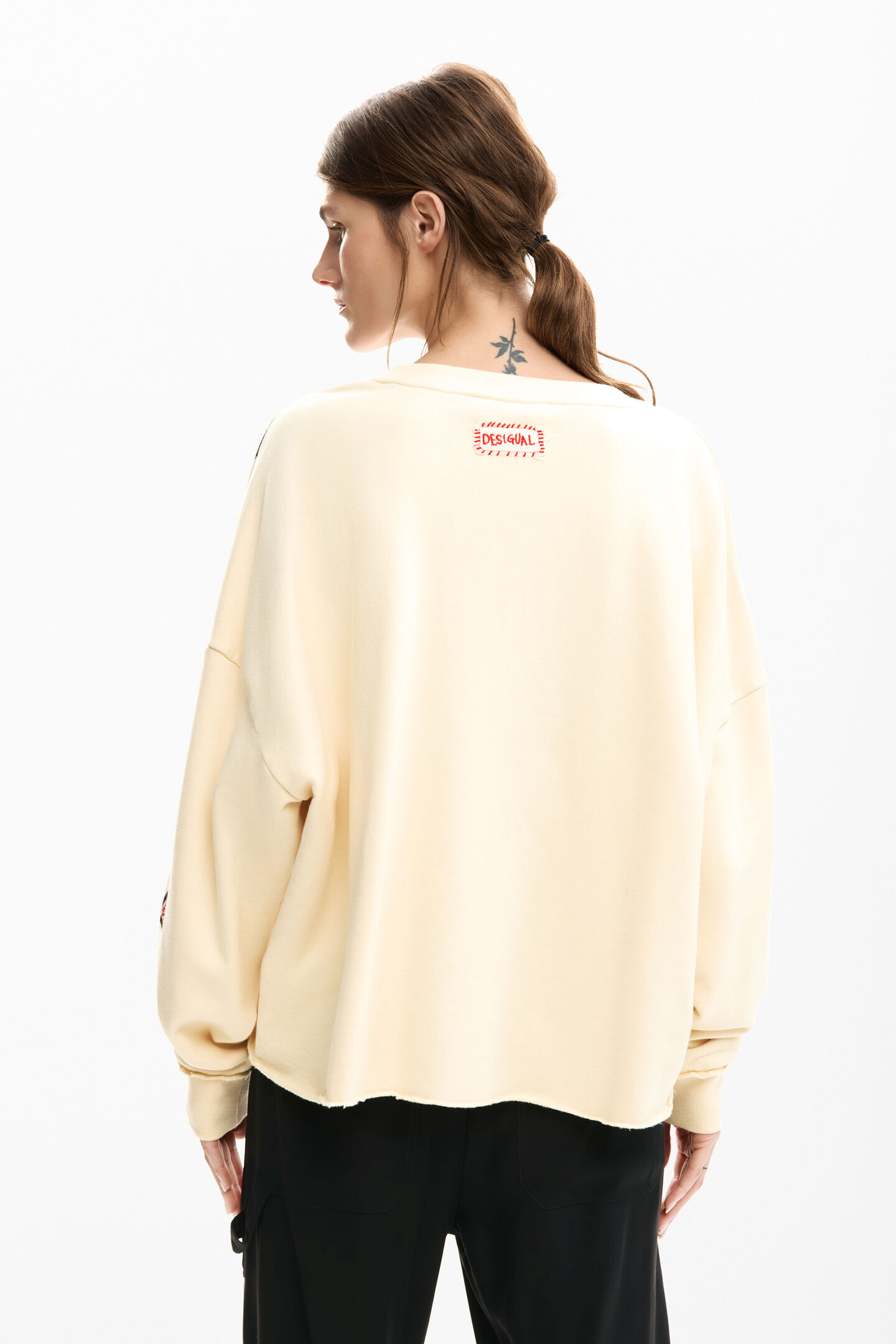 Sweatshirt MUAK Desigual Gray Paloma 3