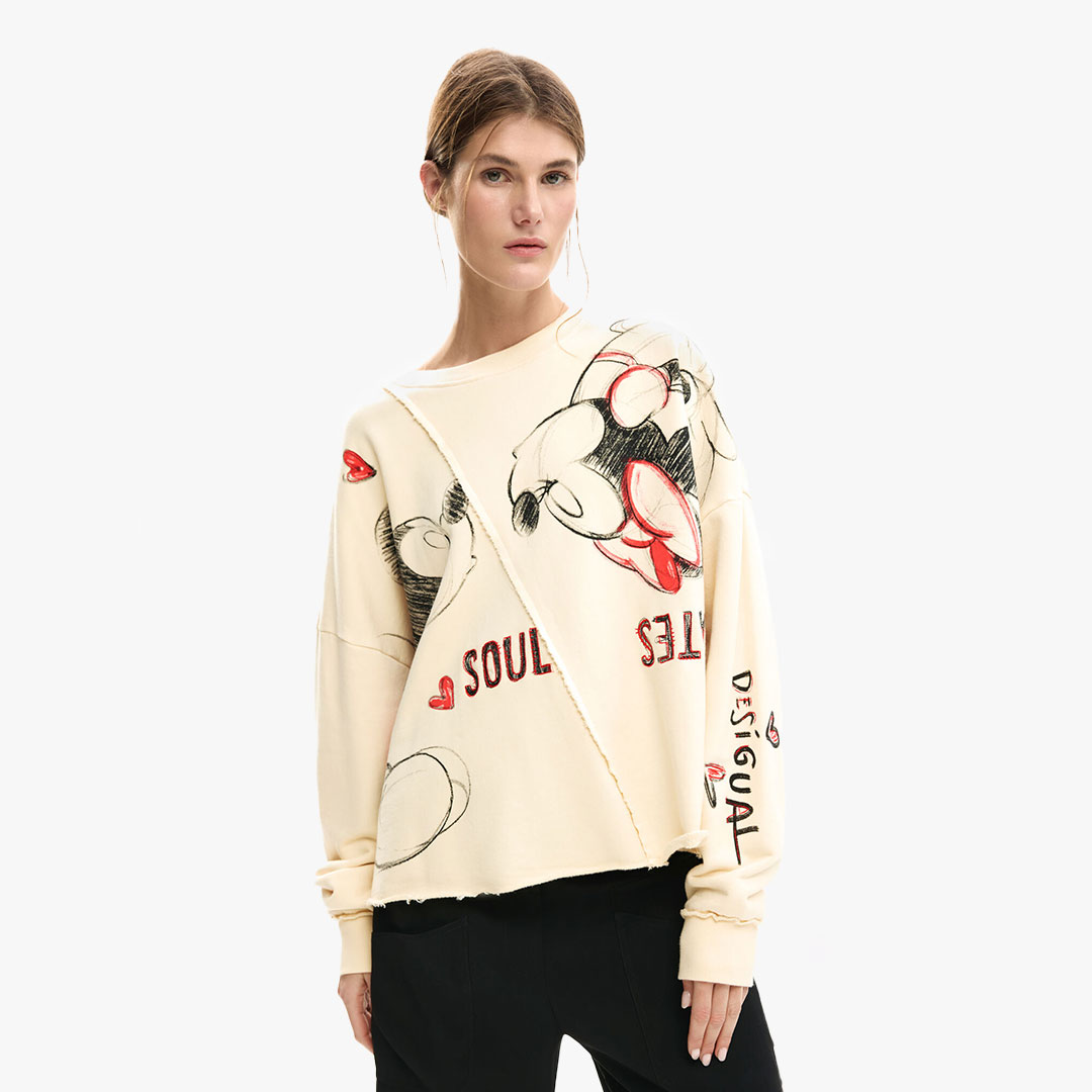 Sweatshirt MUAK Desigual Gray Paloma 2