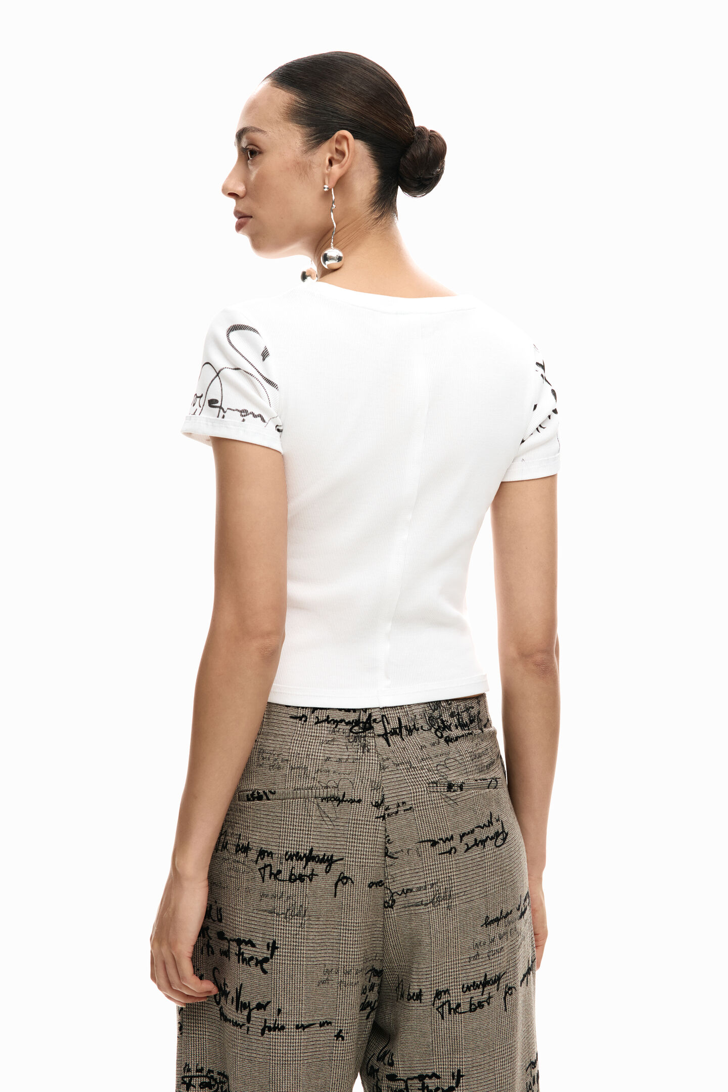 T-shirt HELSINKI Desigual White 2